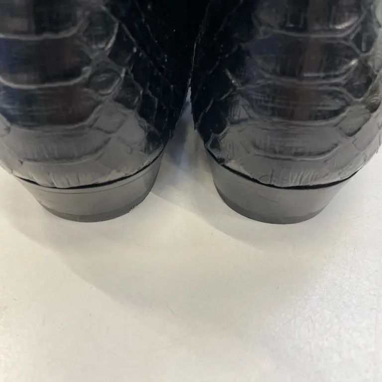 Saint Laurent Paris Devon Python Skin Boots by Hedi Slimane Size US 8 / EU 41 - 5 Thumbnail