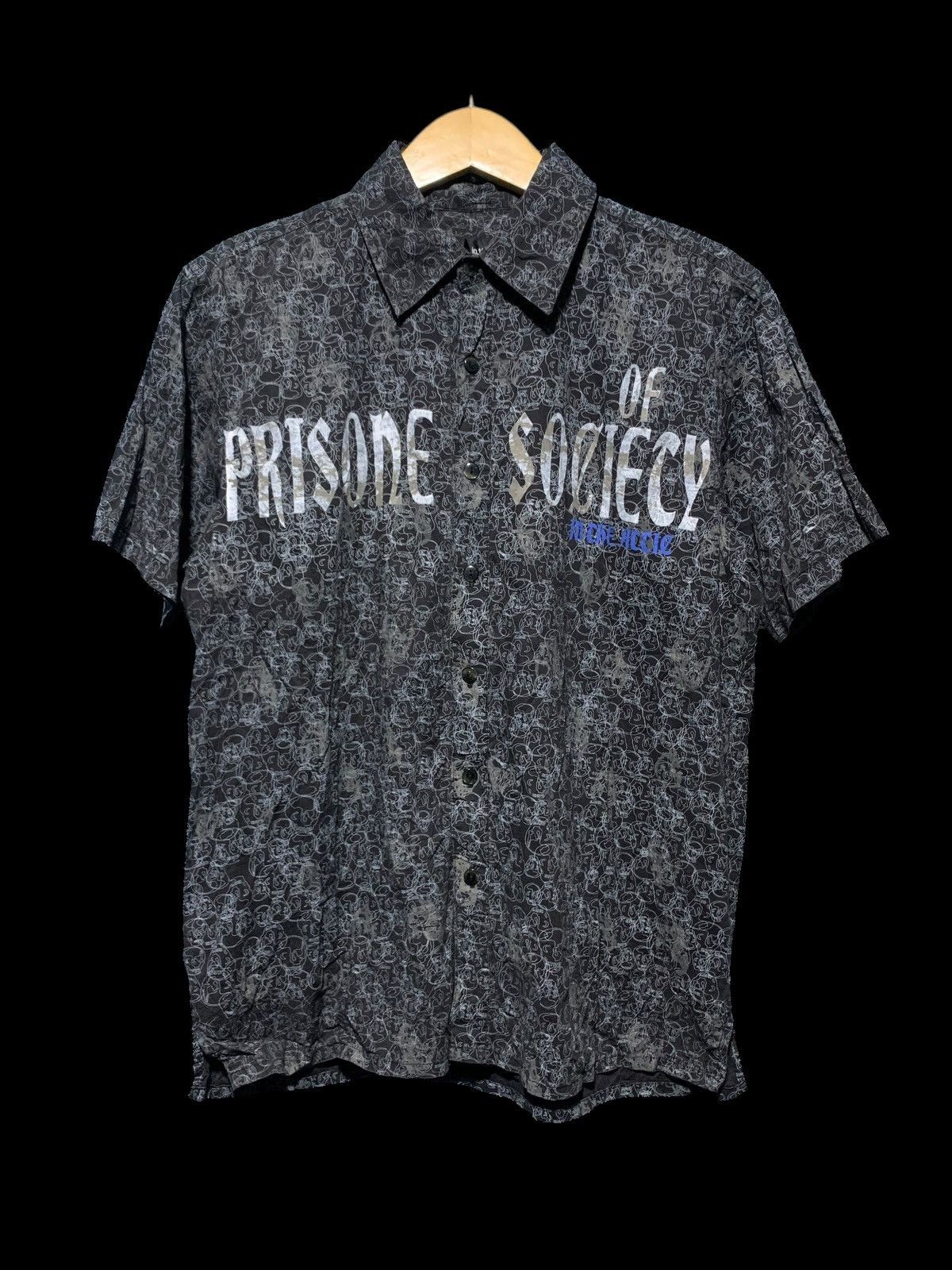 In The Attic In the Attic skull prisone of society punk y2k Size US L / EU 52-54 / 3 - 1 Thumbnail
