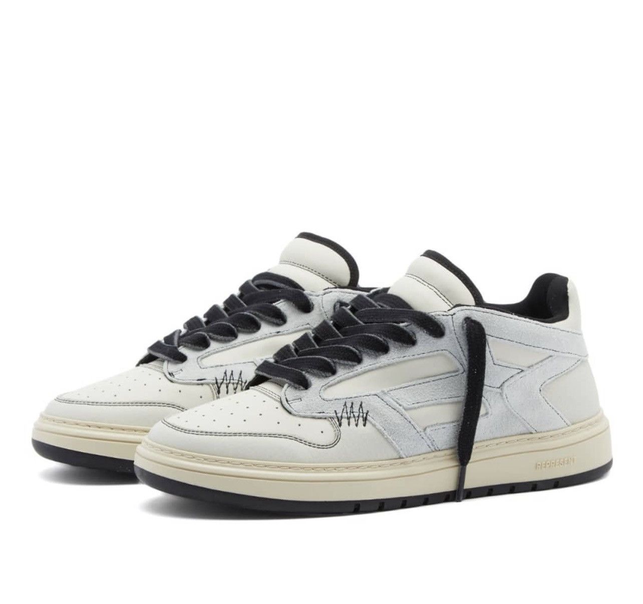 Represent Clo. Represent Reptor Leather Sneaker Size US 8 / EU 41 - 2 Thumbnail