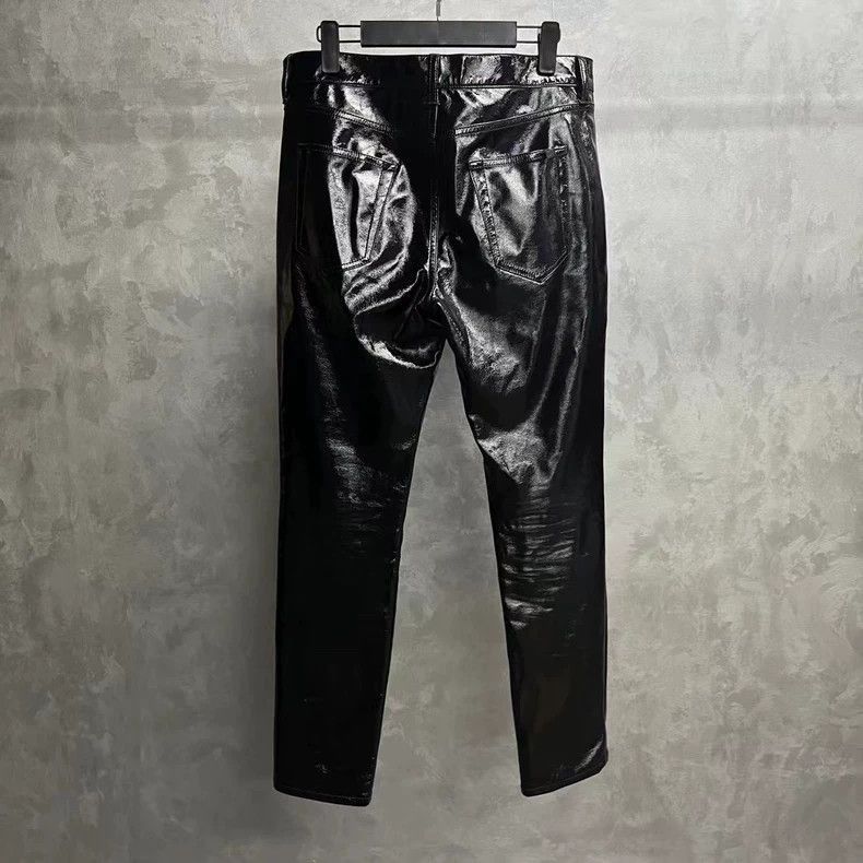 Saint Laurent Paris Black Skinny Mid-Waist Casual Pants-2507 Size US 30 / EU 46 - 5 Thumbnail