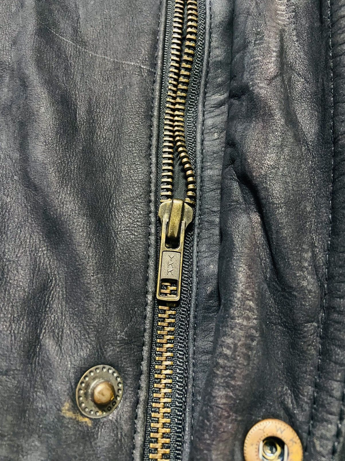 Genuine Leather US Air Force Sky Bombers Parka Leather Jacket Size US XL / EU 56 / 4 - 11 Thumbnail