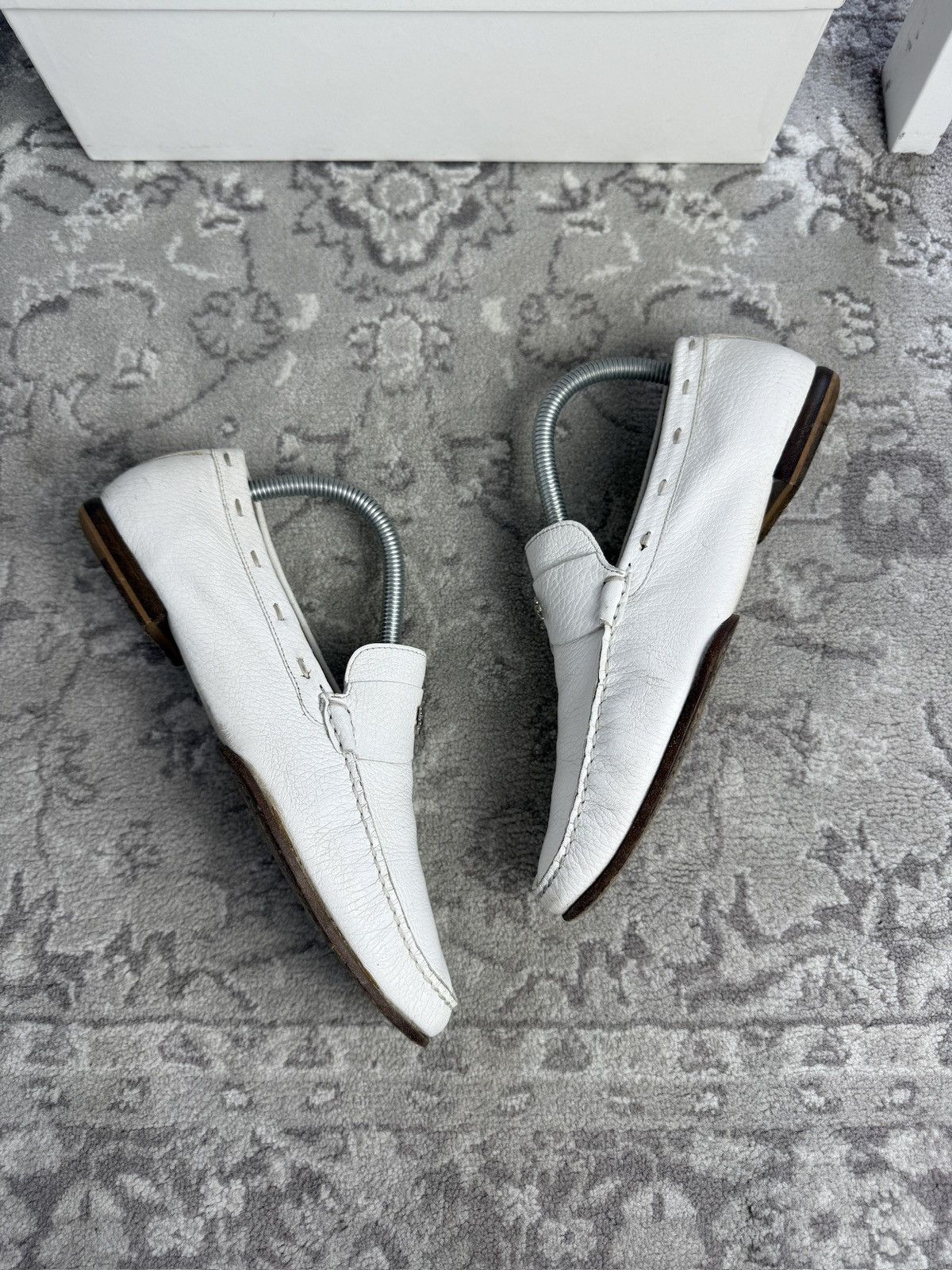 Burberry × Designer Burberry London leather loafers flats shoes US7 designer y2k Size US 7 / IT 37 - 2 Thumbnail