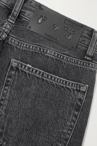 Off-White o1y1225 Denim Pant in Gray Size 27" / US 4 / IT 40 - 5 Thumbnail