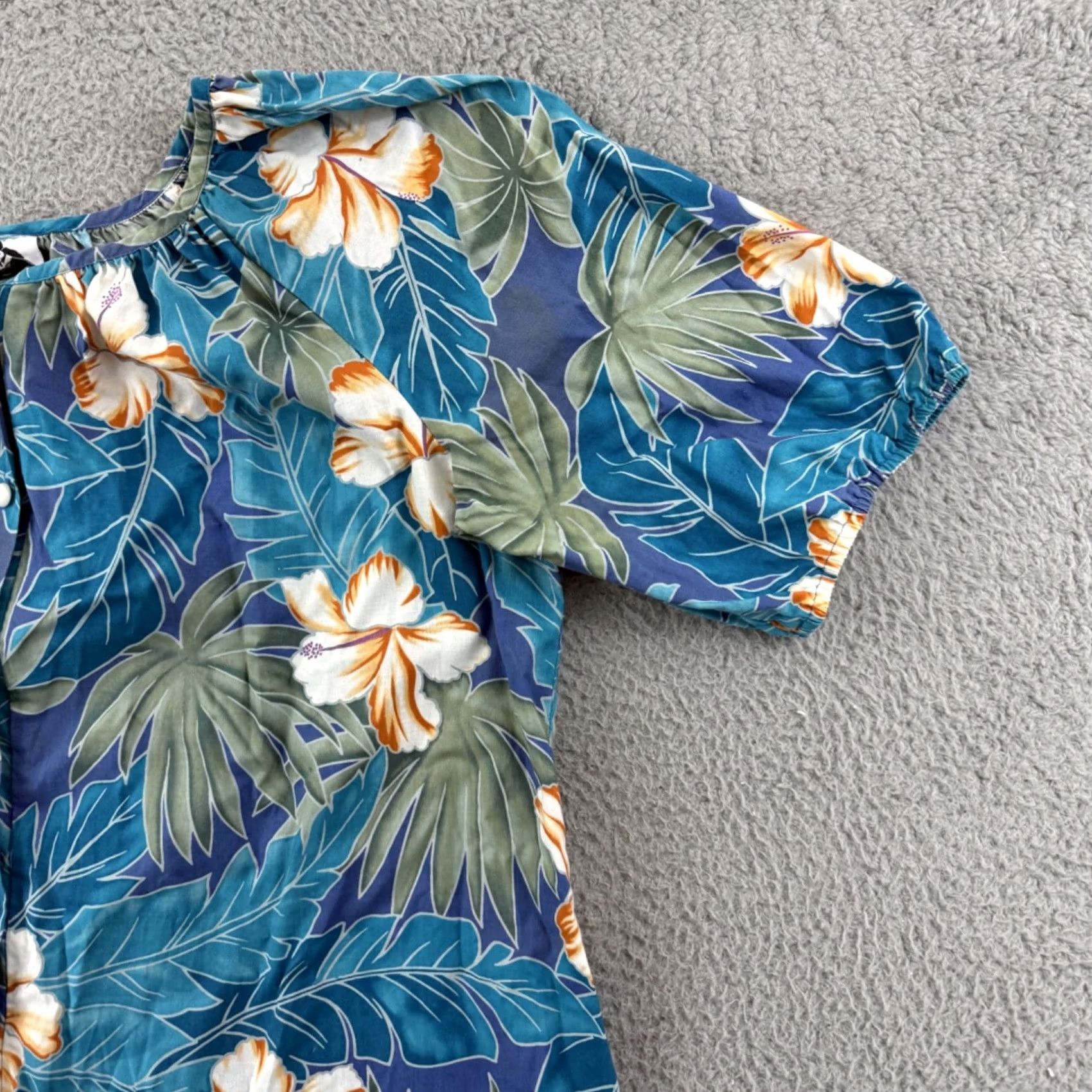 Hilo Hattie VINTAGE Hilo Hattie Dress Womens XL Muumuu Kaftan Midi Floral Luau USA Size XL / US 12-14 / IT 48-50 - 5 Thumbnail