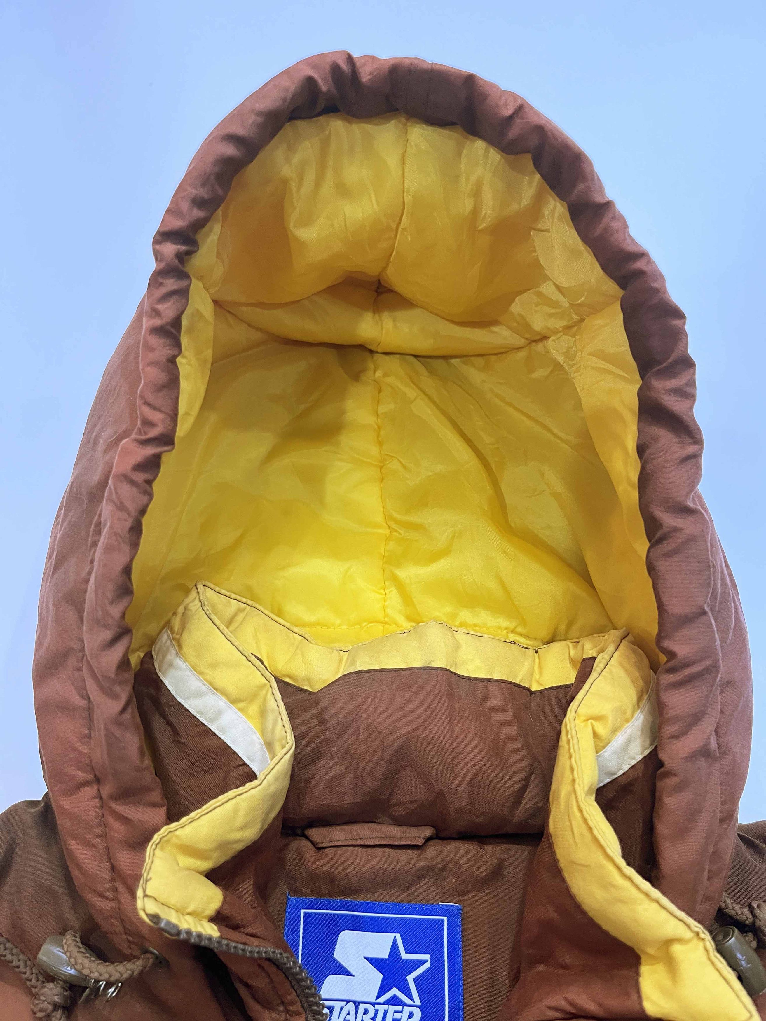 Starter Vintage Starter Wyoming Cowboys NCAA Puffer Half Zip Jacket Size US M / EU 48-50 / 2 - 4 Thumbnail