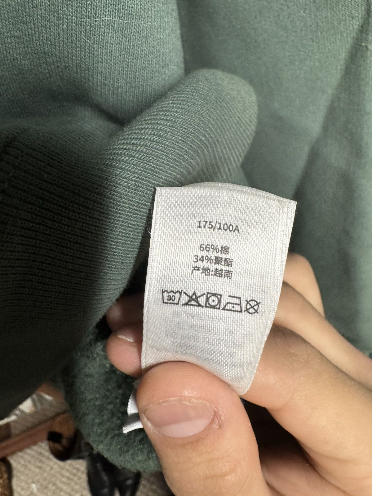 Stussy Stussy overlock Varsity raglan crew pine green Size US L / EU 52-54 / 3 - 6 Thumbnail