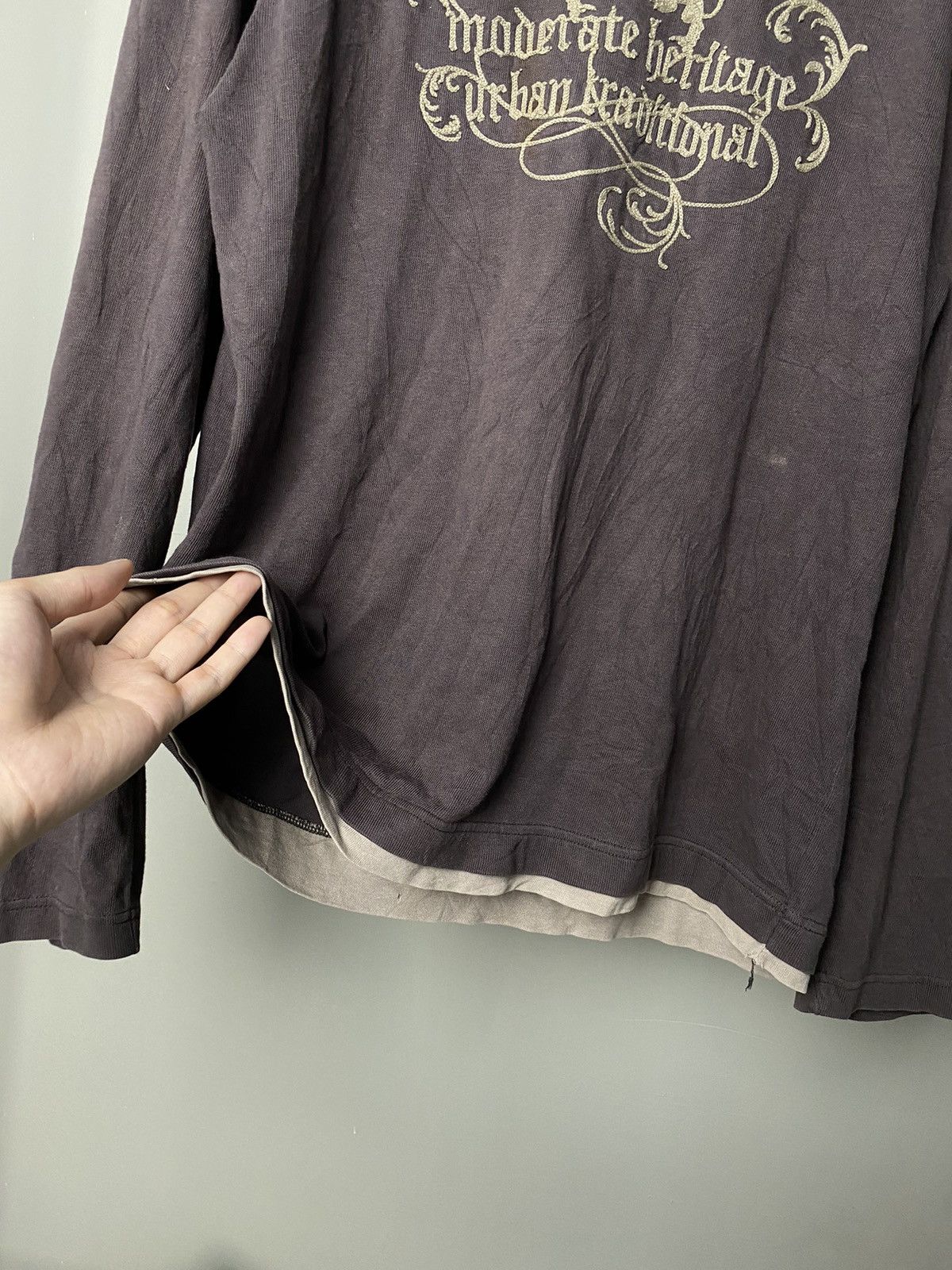 Beauty Beast × If Six Was Nine × Japanese Brand Urban Traditional Poem Embroidery Longsleeve Unknown Size US L / EU 52-54 / 3 - 5 Thumbnail