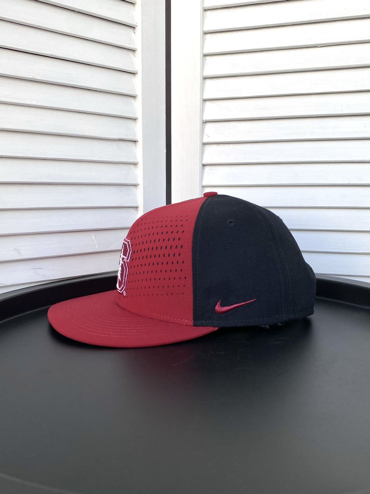 Nike × Stafford Nike True Stanford Cardinal University Swoosh Hat Cap Size ONE SIZE - 5 Thumbnail