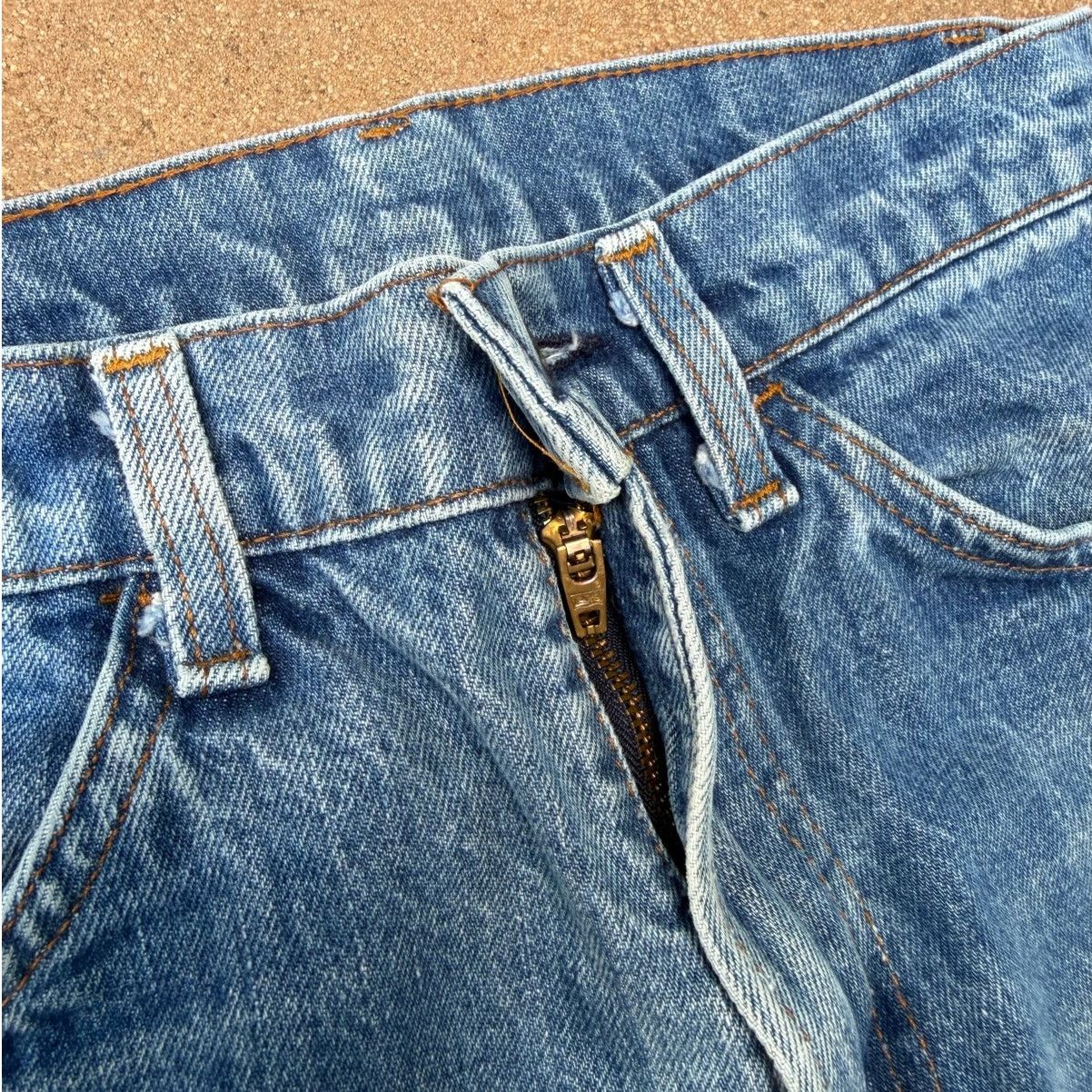 Levi's Vtg 80's Levi's 684 Orange Tab Bellbottom Flare Jeans 27x30 Size 27" / US 4 / IT 40 - 5 Thumbnail