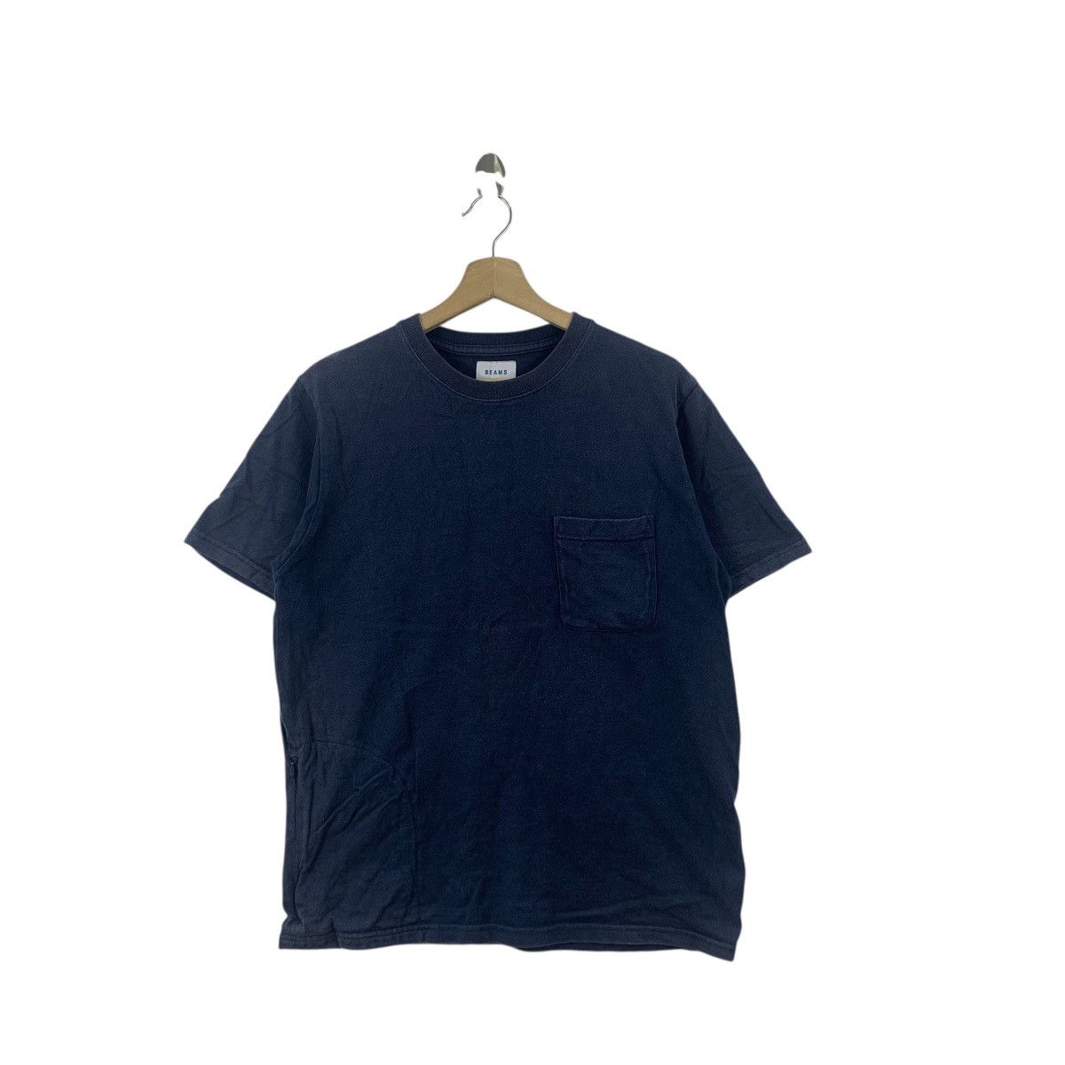 Beams Plus Vintage BEAMS PLUS JAPAN Natural Dye Pocket Tee Shirt Top Size US M / EU 48-50 / 2 - 3 Thumbnail