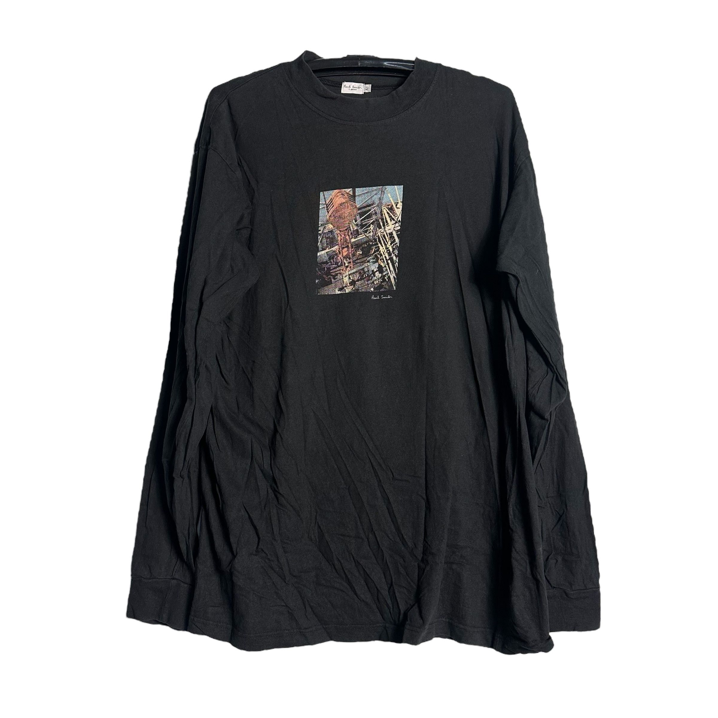 Paul Smith 🔥RARE🔥Vintage Paul Smith L/Sleeve T-shirt Made in Portugal Size US M / EU 48-50 / 2 - 1 Thumbnail
