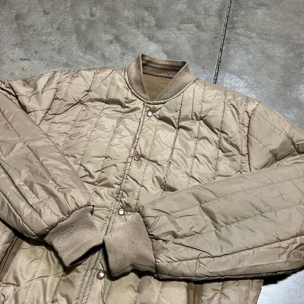 Eddie Bauer Vintage 90s Quilted Puffer Jacket Bomber Reversible Eddie Size US L / EU 52-54 / 3 - 6 Thumbnail