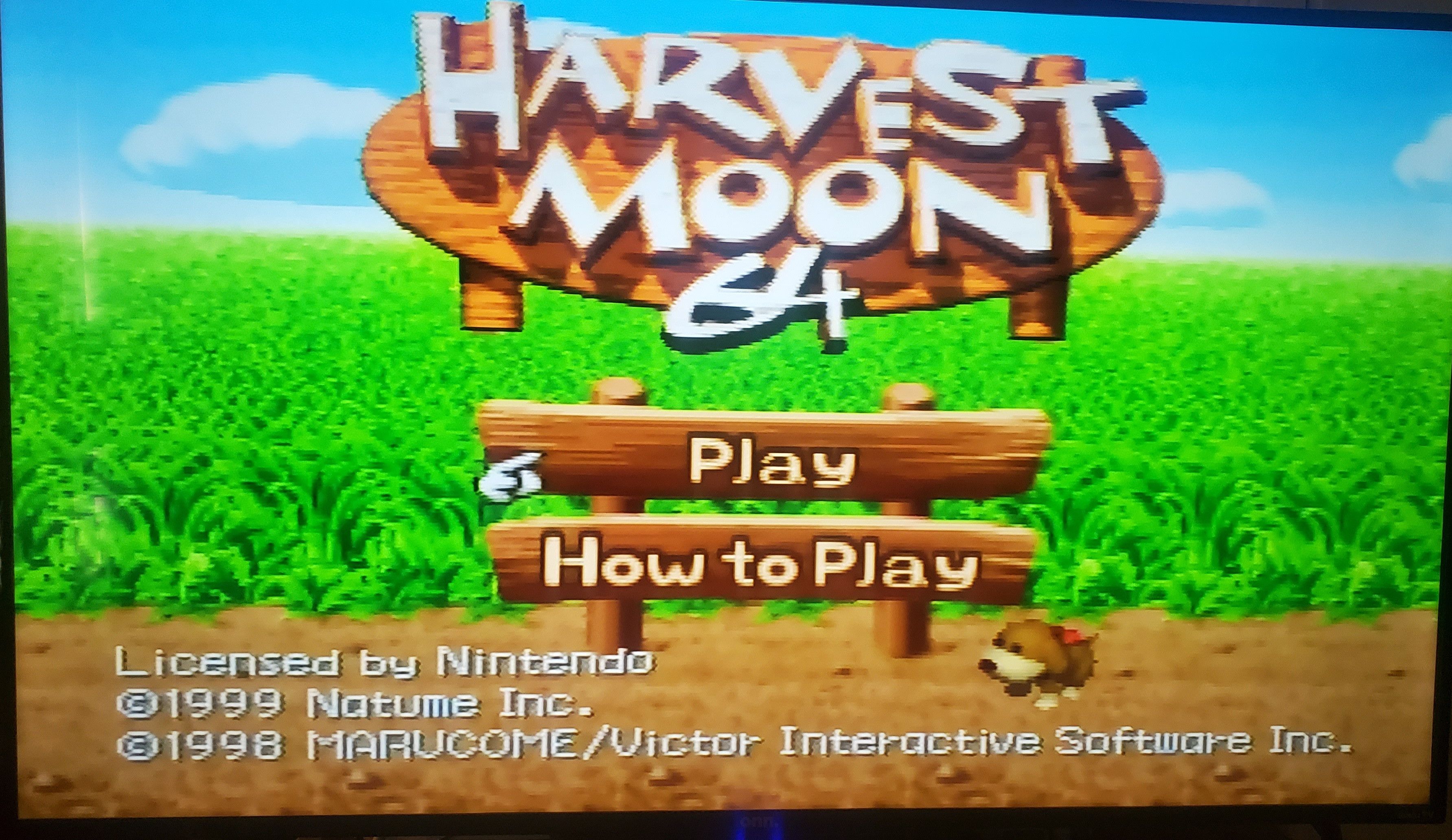 Nintendo Harvest Moon 64 N64 Nintendo 64 Video Game Cartridge 1999 Size ONE SIZE - 3 Thumbnail