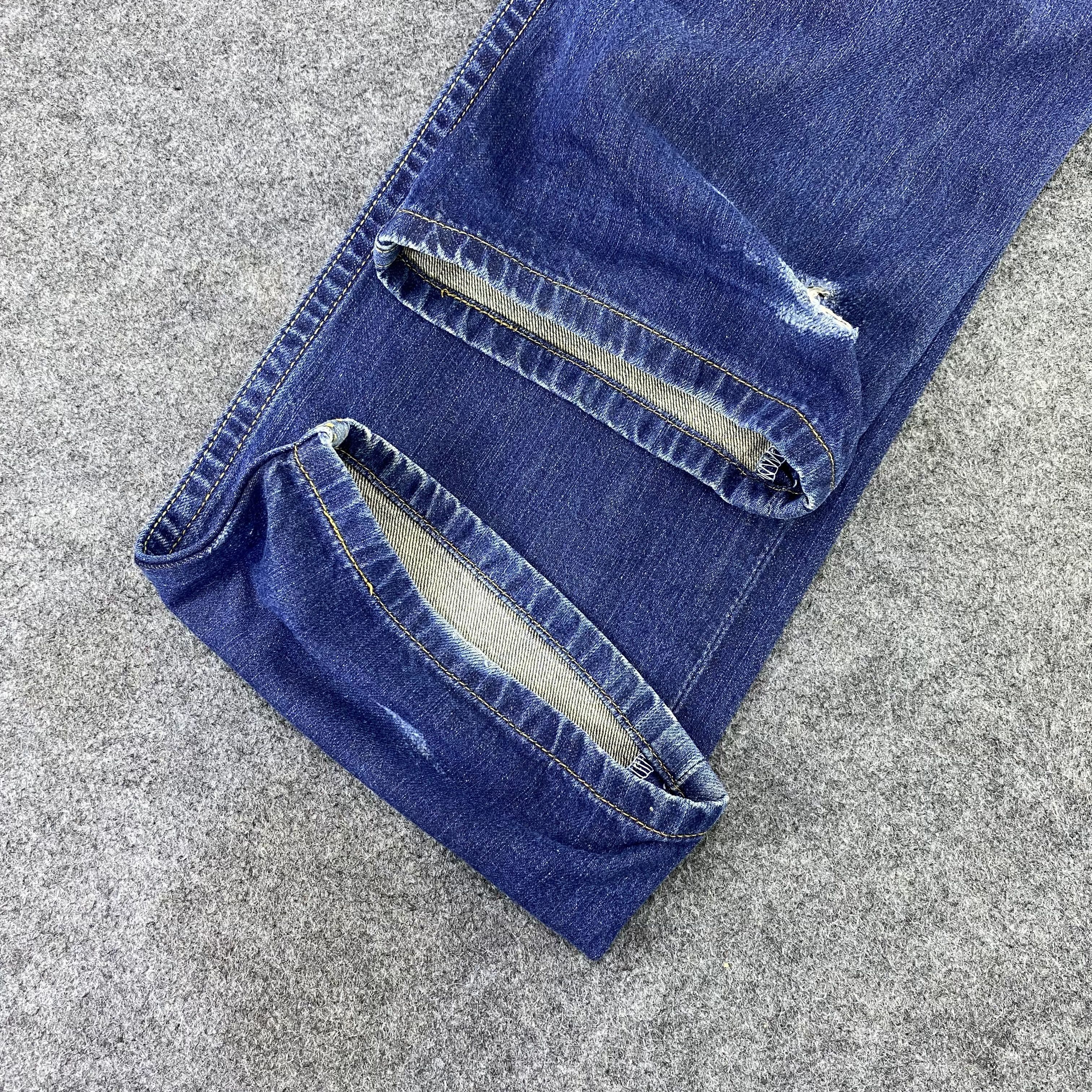 Jean × Levi's × Vintage Vintage Levis Distressed Wash Jeans-J1143 Size US 36 / EU 52 - 17 Thumbnail