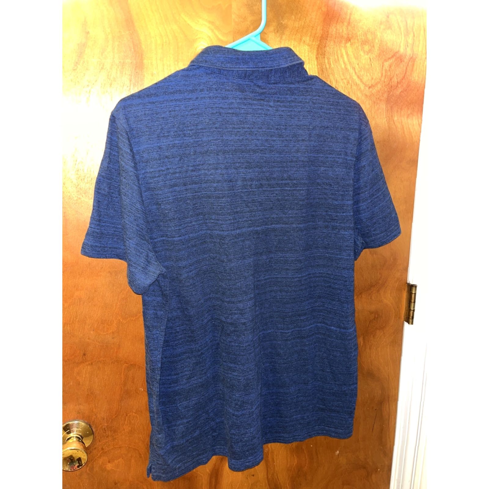 Michael Kors Michael Kors Polo Shirt Men Large Blue Logo Cotton Casual Rugby Short Sleeve A2 Size US L / EU 52-54 / 3 - 3 Thumbnail