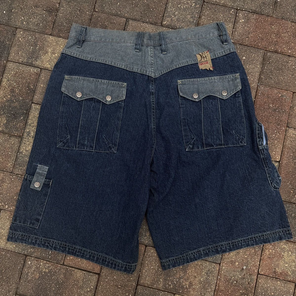 Mecca Y2K Baggy Mecca Denim Technical Jorts Size US 36 / EU 52 - 4 Thumbnail