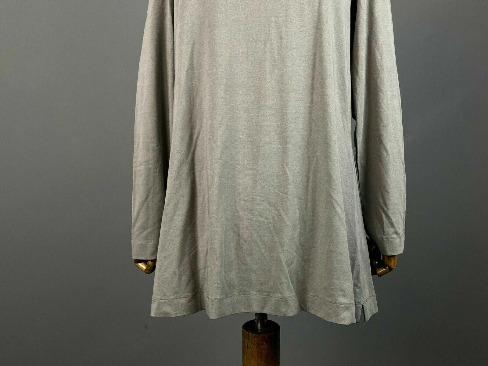 Designer Deerberg by Oska Grey Long Sleeve Tunic Dress Size M Size M / US 6-8 / IT 42-44 - 7 Thumbnail