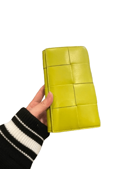 Bottega Veneta o1bcso1str0824 Size : OS / Long Wallet in Yellow Size ONE SIZE - 1 Thumbnail