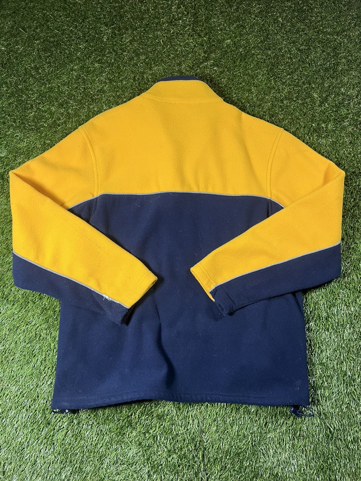 Old Navy Vintage Y2k Old Navy Two Toned Fleece Fall Pullover Jacket Size US XL / EU 56 / 4 - 3 Thumbnail