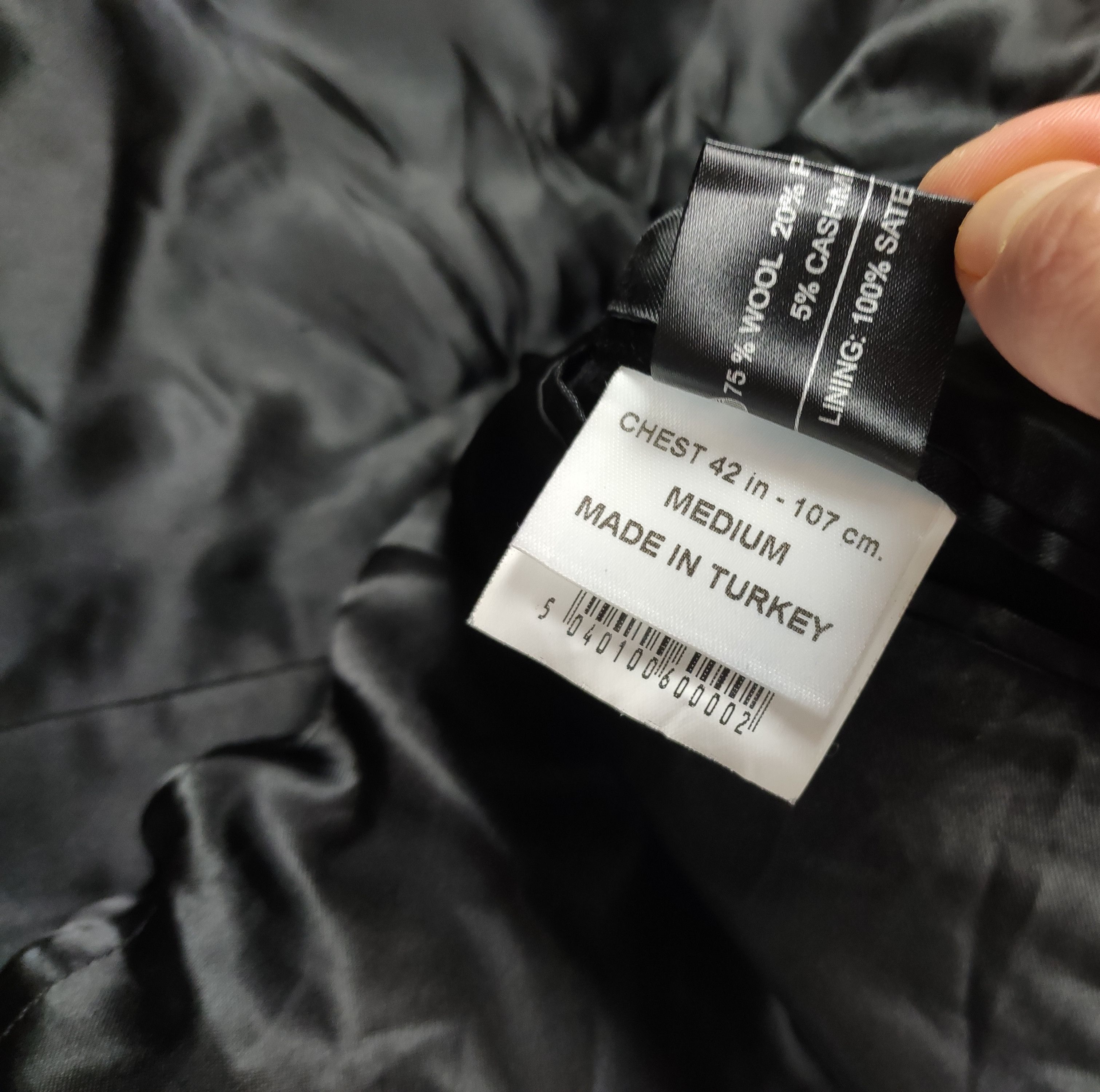 Balmain Balmain Paris woolen long coat men black Size US M / EU 48-50 / 2 - 12 Thumbnail