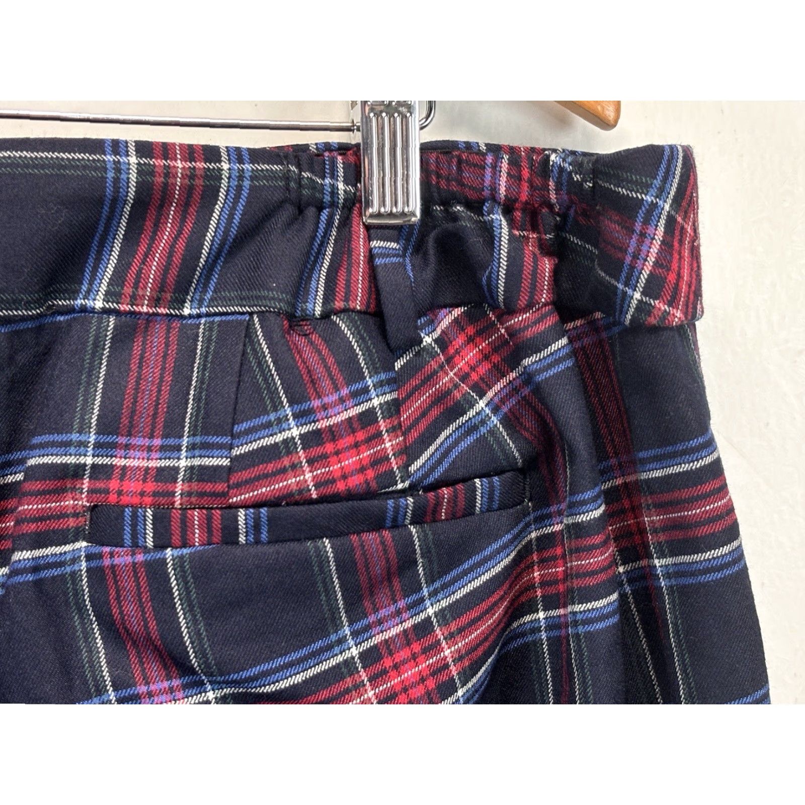 Talbots Talbots High Waist Hampshire Ankle Pants 22W Women Plaid Wool Blend Multicolor Size 40" / US 18 - 5 Thumbnail