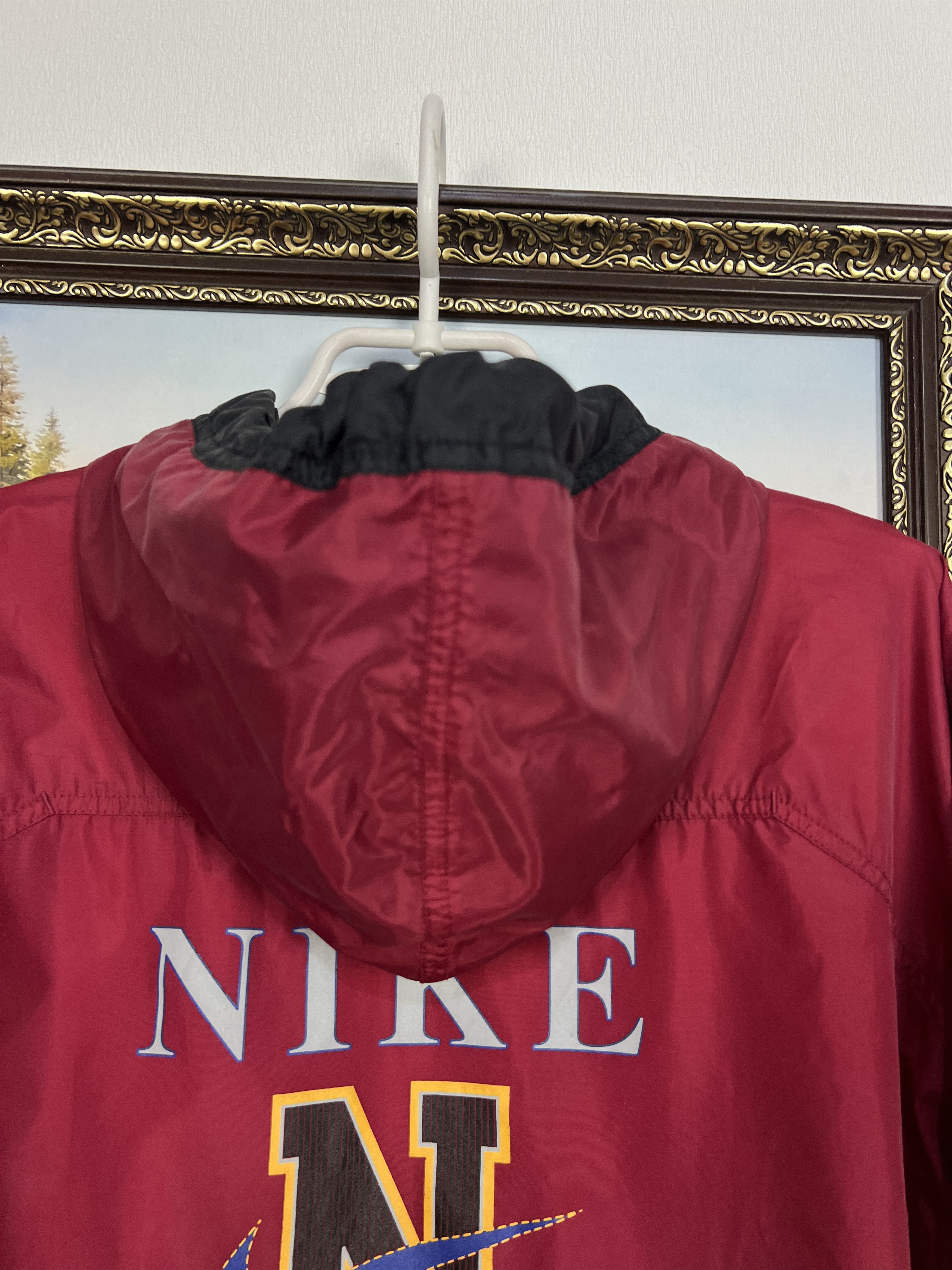 Nike Vintage 90's Nike Jacket Hooded Track Top Swoosh Zip Size US M / EU 48-50 / 2 - 3 Thumbnail
