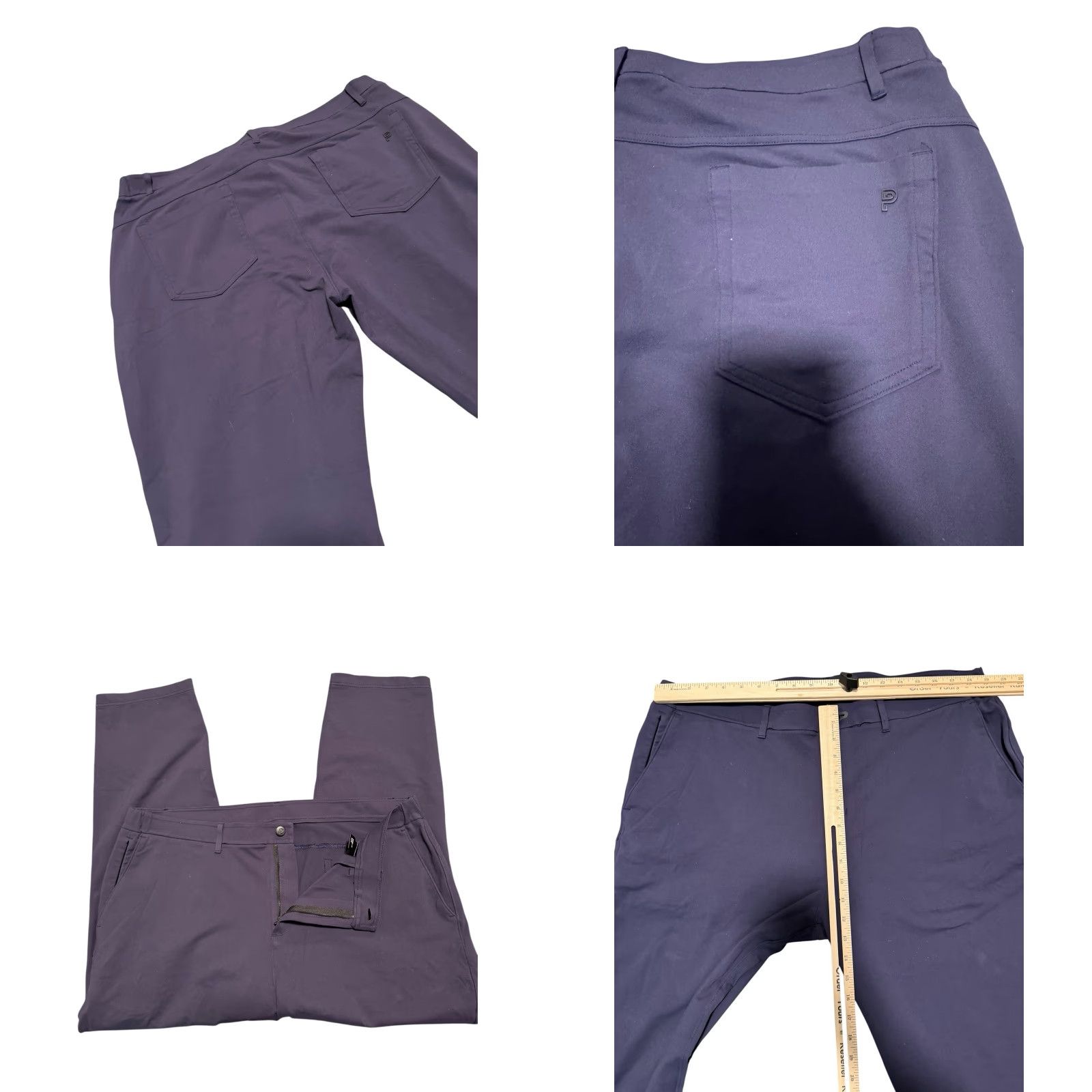 Vintage Public Rec All Day Everyday Pant Men’s 40x28 Navy Blue Athleisure Stretch Pants Regular Mens Size 40 Blue Chino Pockets Stretch Size US 40 / EU 56 - 8 Thumbnail