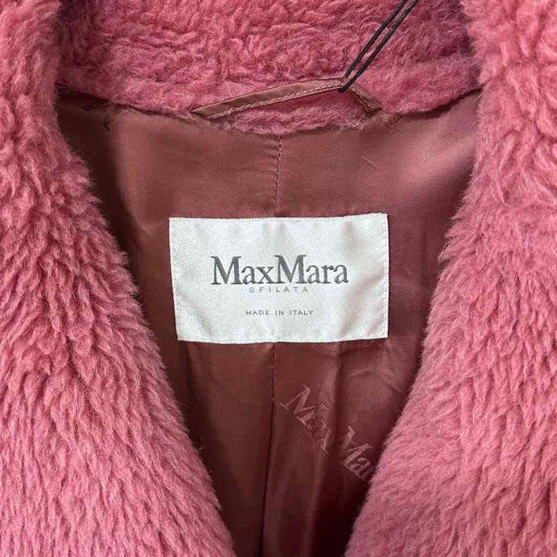 Max Mara Max Mara Pink and purple teddy coat Size S / US 4 / IT 40 - 4 Thumbnail
