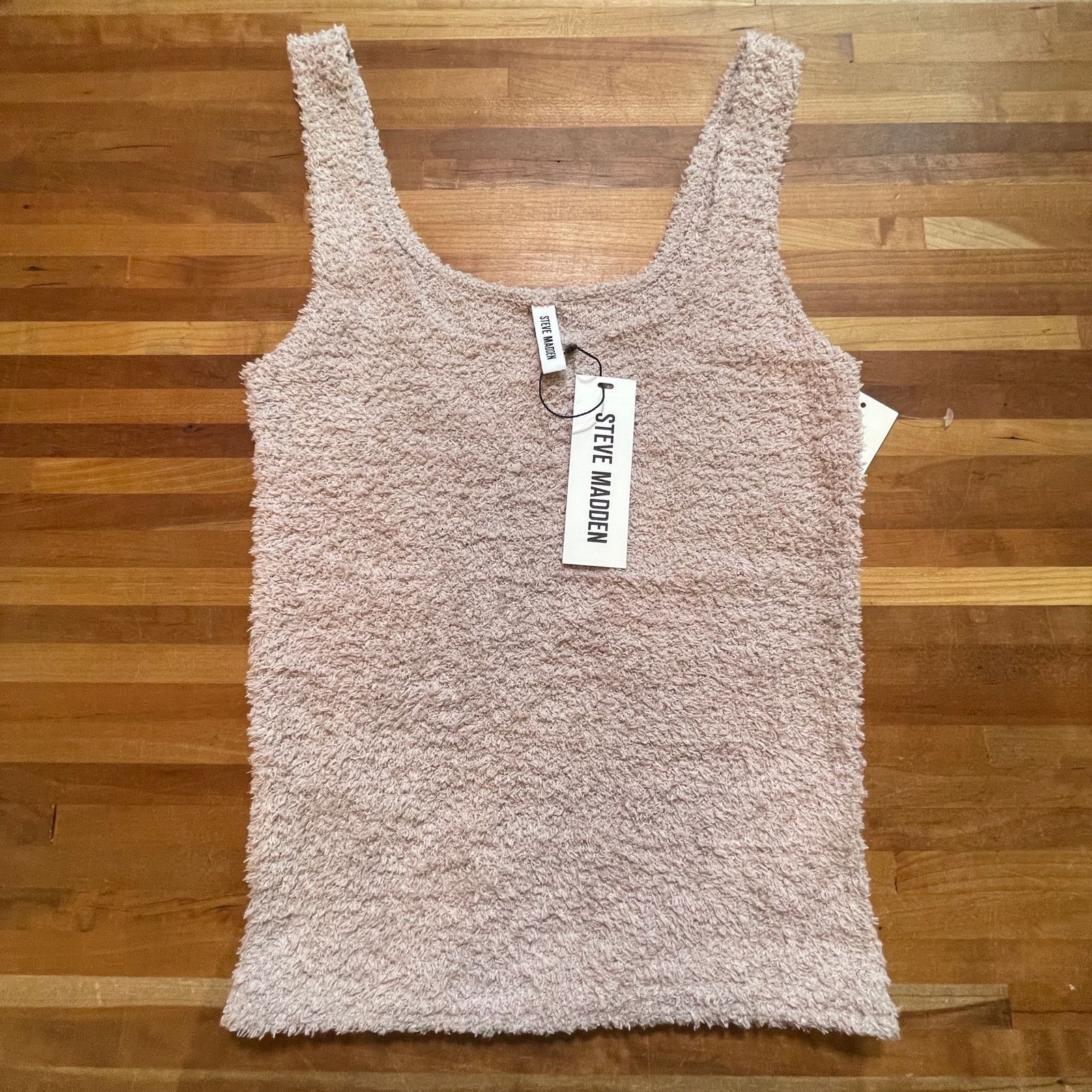 Steve Madden Steve Madden Women's Chenille Sleep Tank Top bark Medium Size M / US 6-8 / IT 42-44 - 1 Thumbnail
