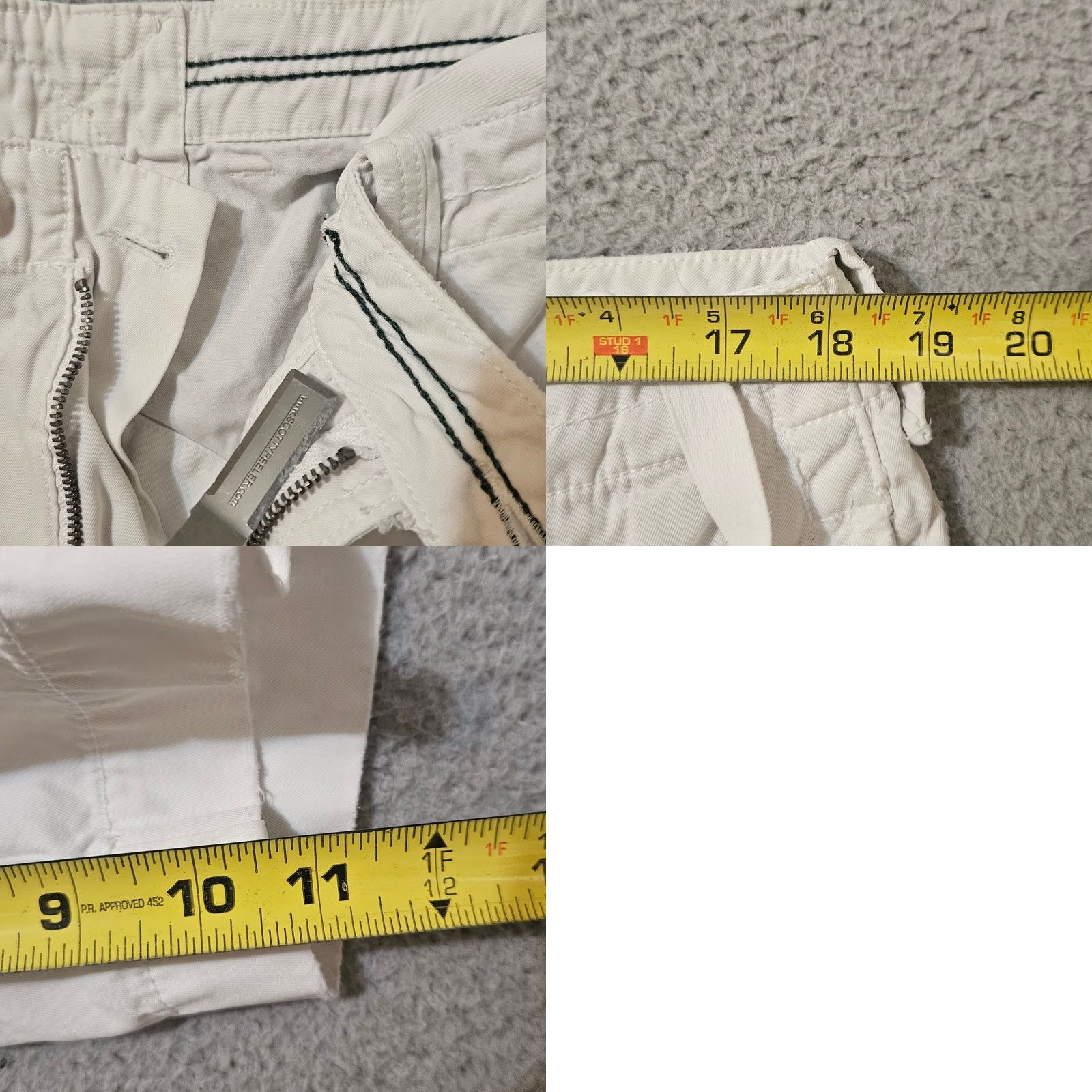 Polo Ralph Lauren VINTAGE Polo Ralph Lauren Army Military Paratrooper Style Chino Shorts Men's 36 White Polo Ralph Lauren Chino Shorts 36 Mens White 90s Size US M / EU 48-50 / 2 - 8 Thumbnail