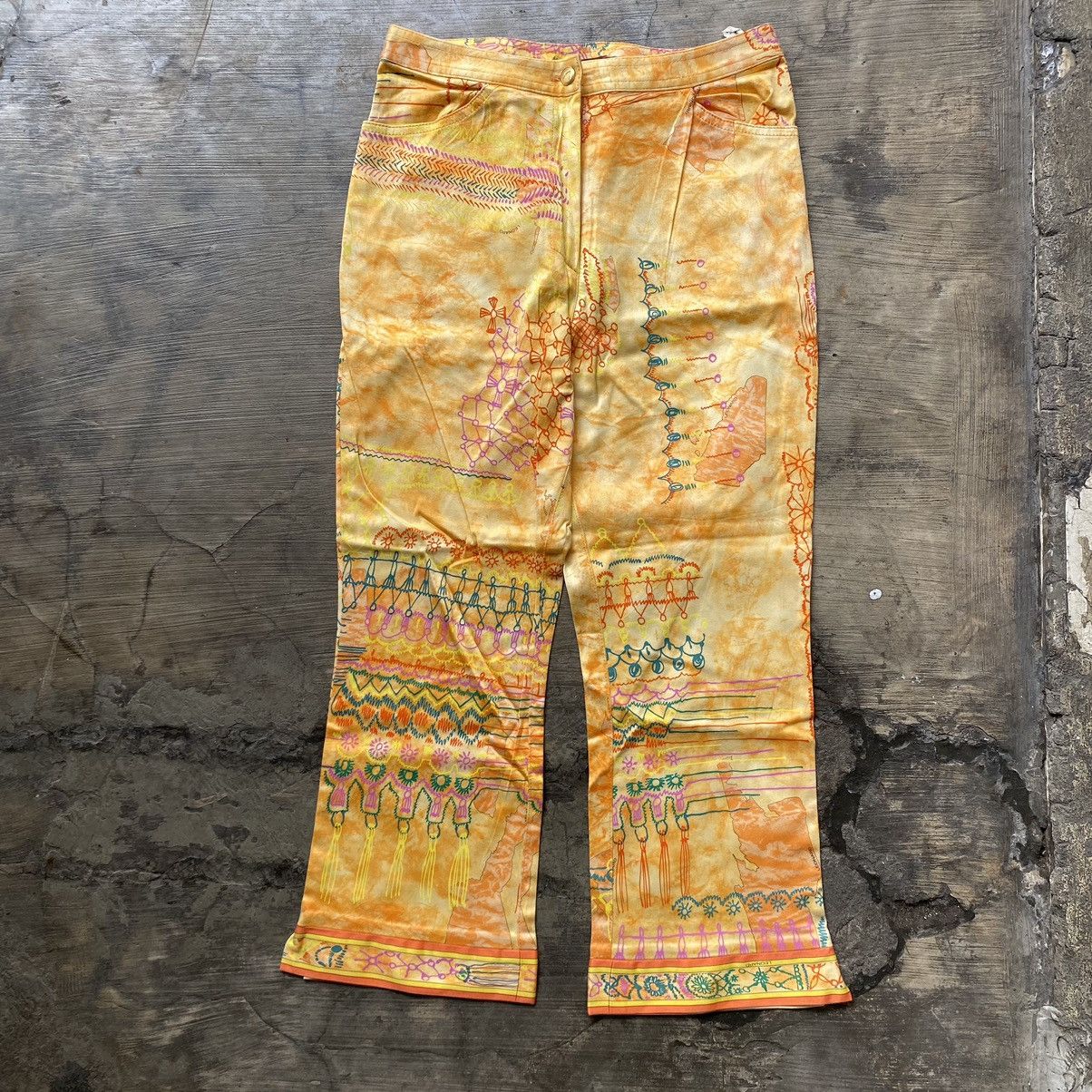Leonard Paris Leonard paris print pants Size 26" / US 2 / IT 38 - 1 Thumbnail