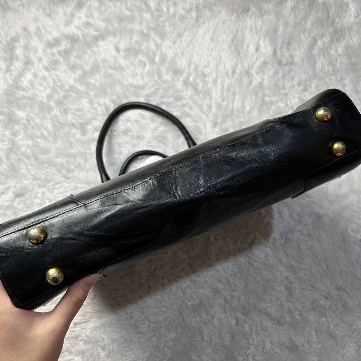 Vivienne Westwood Vivienne westwood black leather laptop case bag Size ONE SIZE - 3 Thumbnail