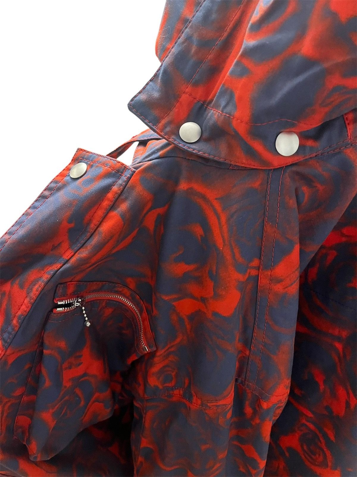 Burberry × Burberry Prorsum Burberry rose print field jacket Size US S / EU 44-46 / 1 - 4 Thumbnail