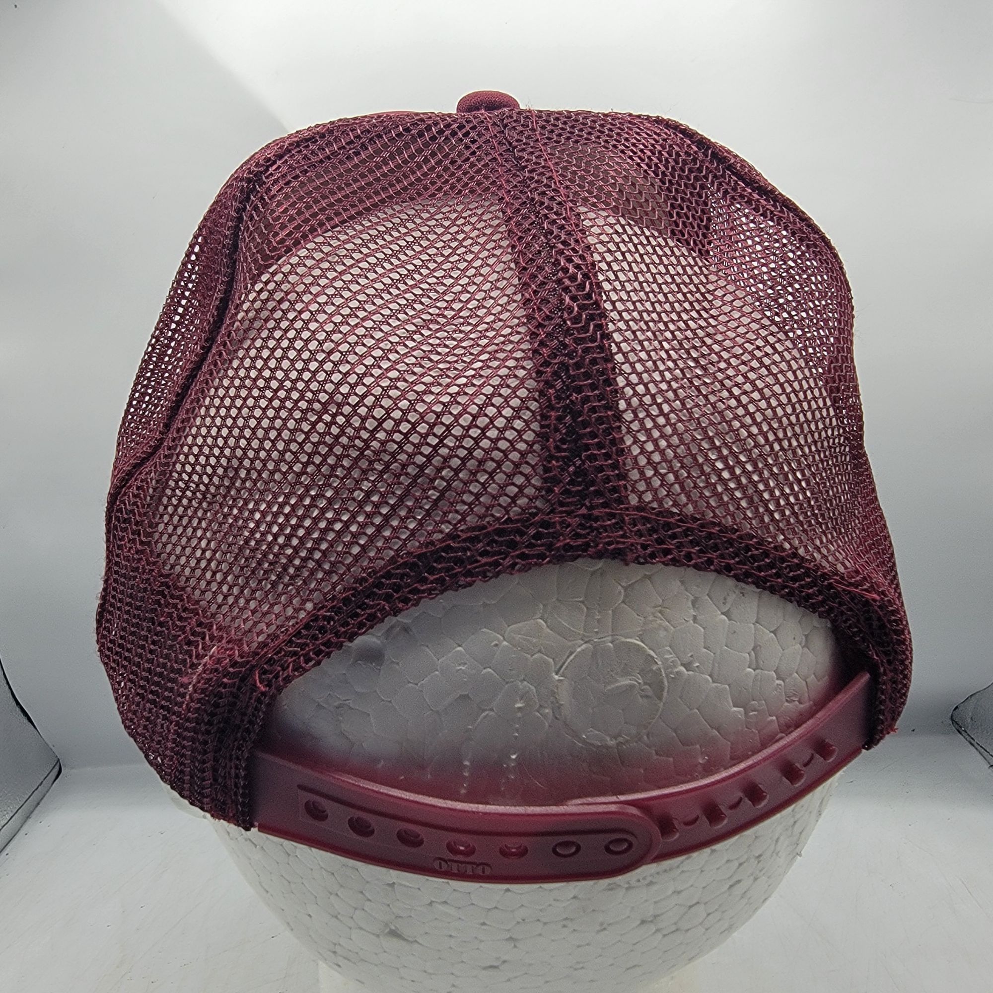 Other Laguna Beach Cheer Burgundy Trucker Hat Cap Glitter Letters Size ONE SIZE - 3 Thumbnail