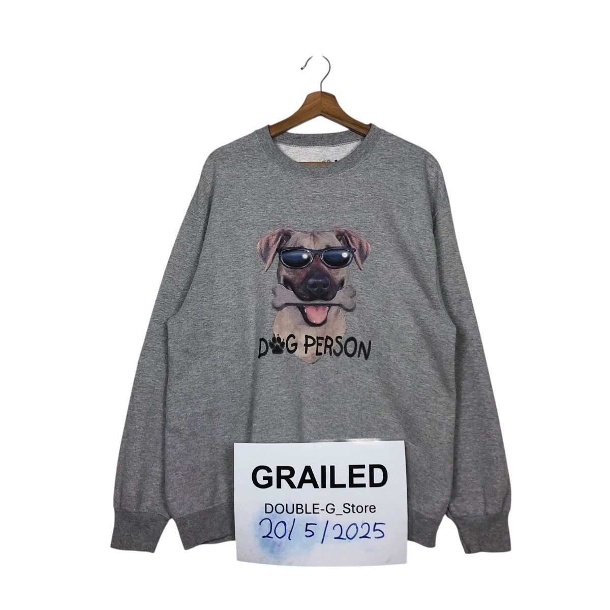 Japanese Brand Vintage Fruit of the Loom BEST “Dog Person” Pullover Size US M / EU 48-50 / 2 - 1 Thumbnail
