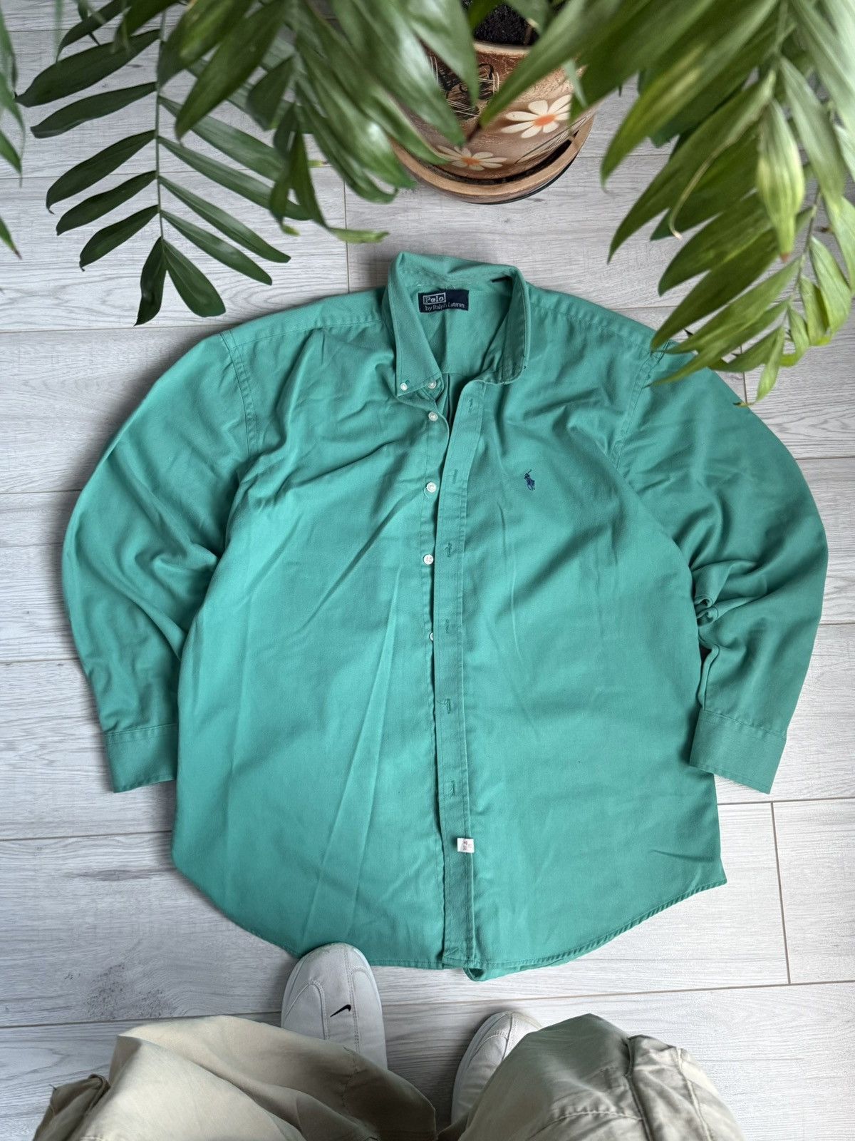 Polo Ralph Lauren Vintage Polo Ralph Lauren rare shirt Size US L / EU 52-54 / 3 - 1 Thumbnail