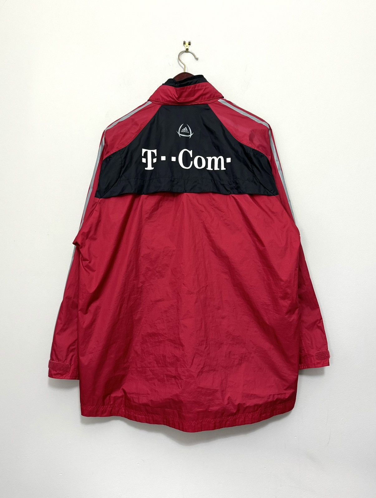 Adidas × Vintage Vintage 2004 Bayern Munich Adidas Football Rain Jacket Size US L / EU 52-54 / 3 - 3 Thumbnail