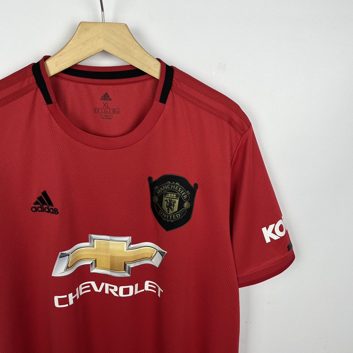 Adidas Adidas Manchester United soccer jersey T shirt 19/20 Size US XL / EU 56 / 4 - 2 Thumbnail