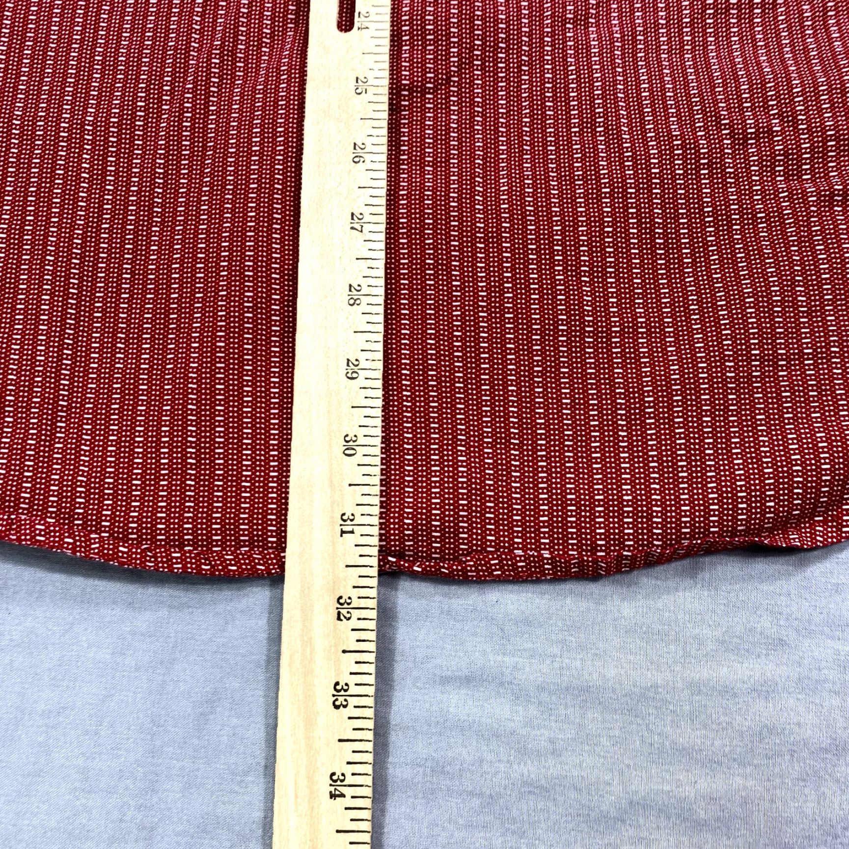Roper Roper Shirt L Adult Red Striped Pearl Snap Western Cowboy Mens Size US L / EU 52-54 / 3 - 6 Thumbnail
