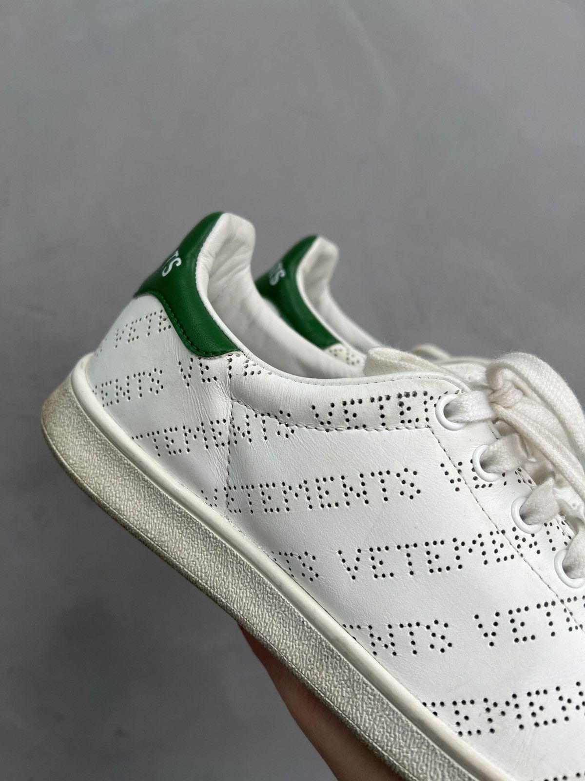 Vetements Vetements low leather monogram shoes traibers Size US 6.5 / EU 39-40 - 4 Thumbnail