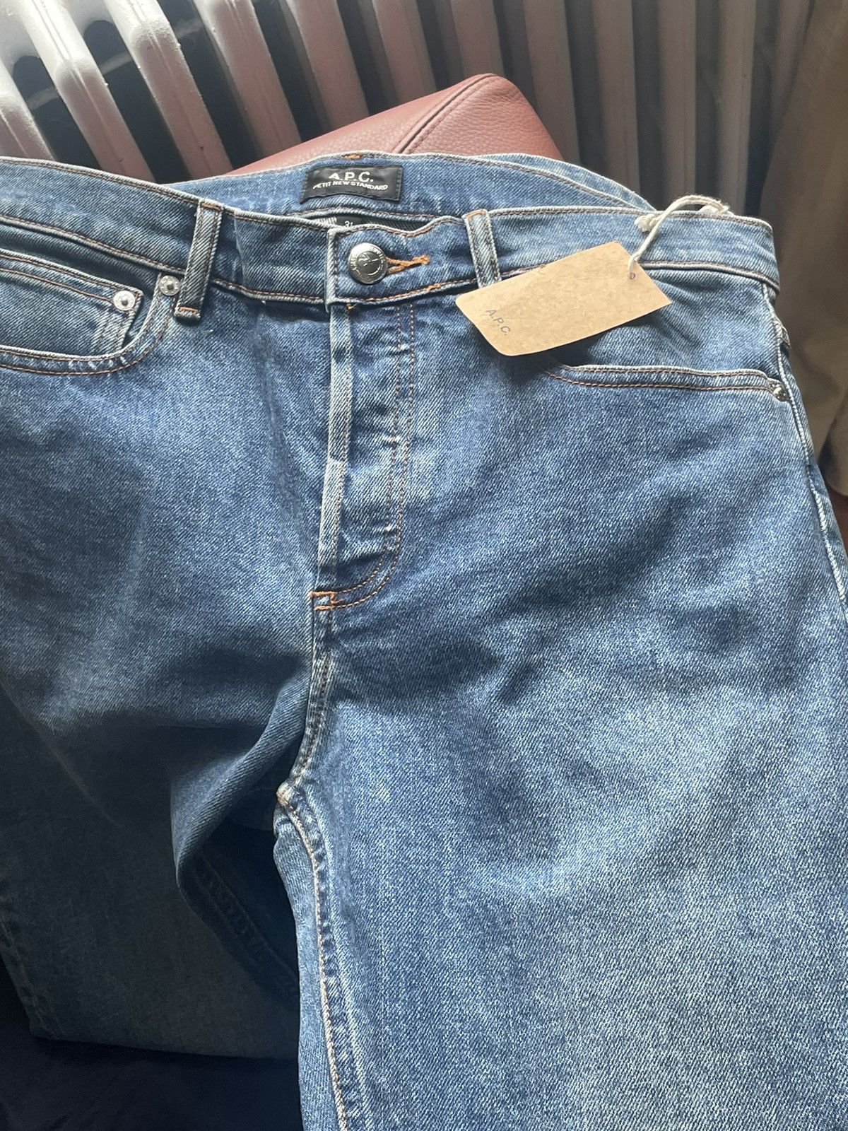 A.P.C. APC Petit New Standard - Indigo fade BNWT Size US 31 - 4 Thumbnail