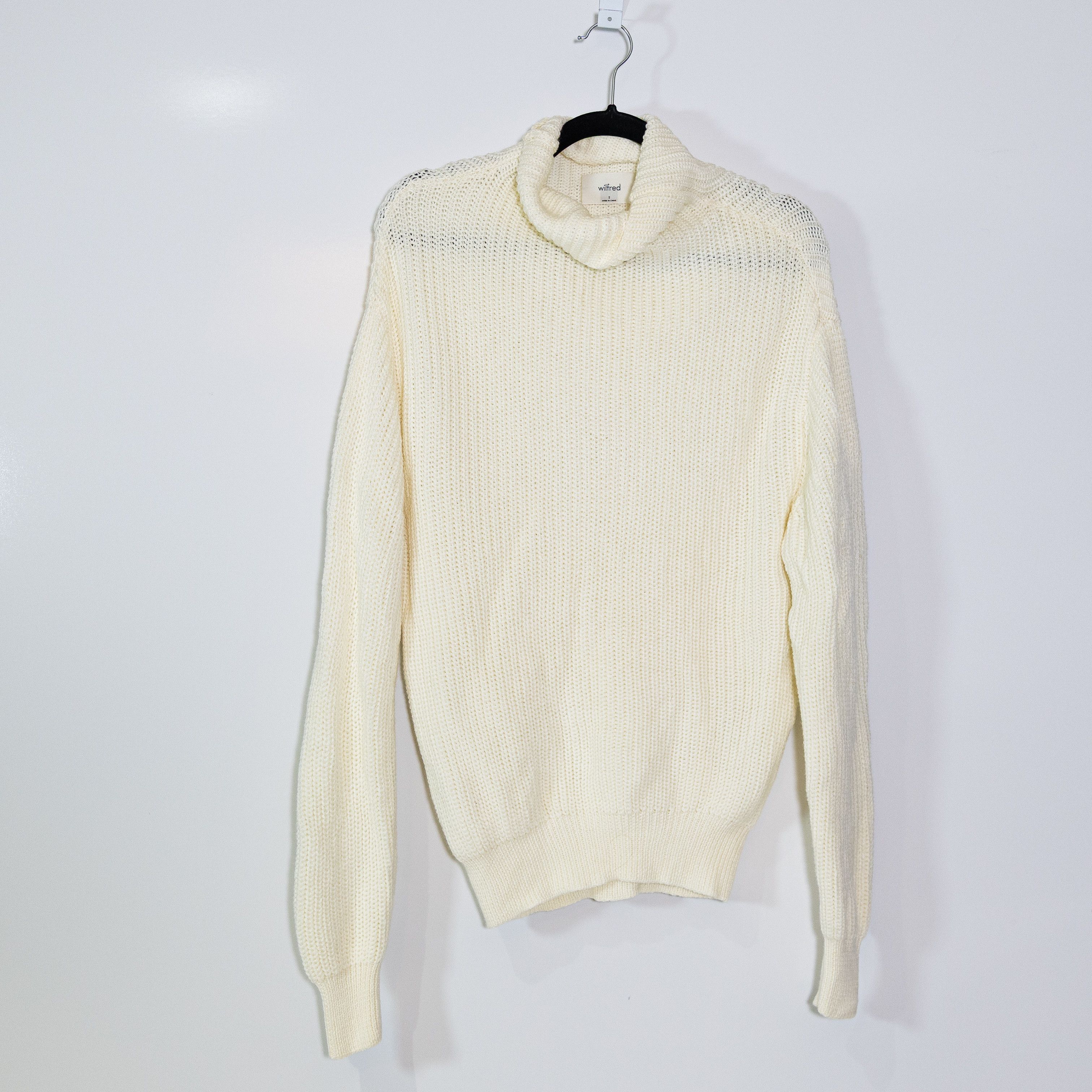 Aritzia Wilfred Aritzia Montpellier Relaxed Merino Size S / US 4 / IT 40 - 1 Thumbnail
