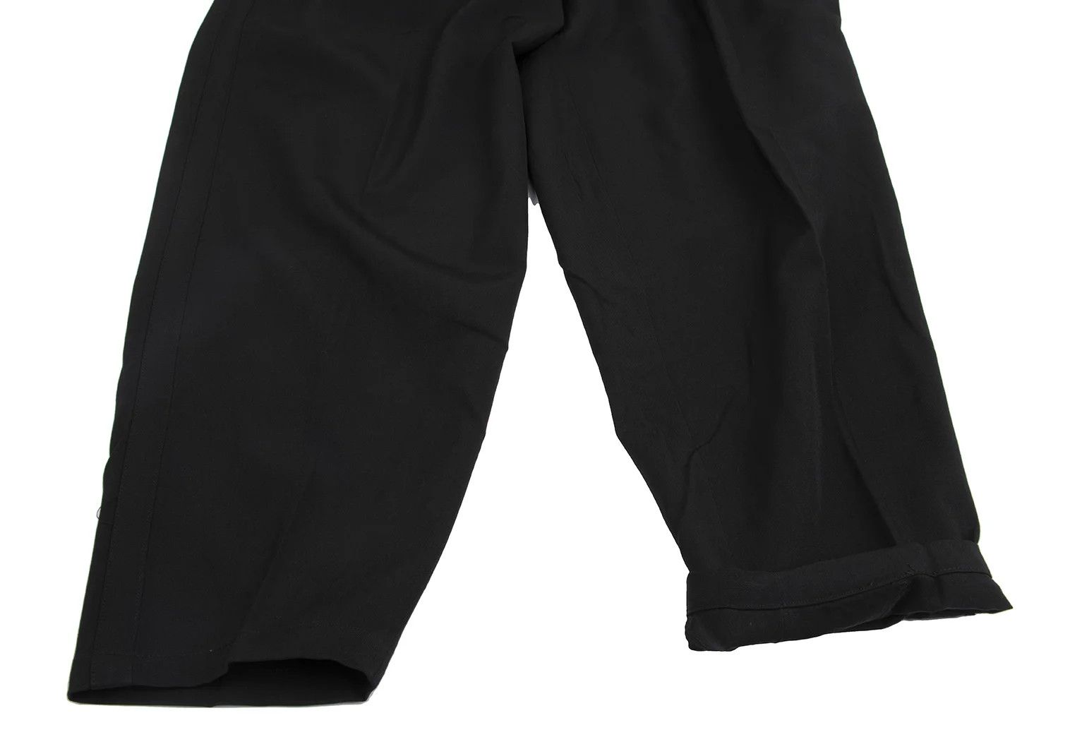 Yohji Yamamoto Yohji Yamamoto Wool Gabardine Tuck Pants Size US 30 / EU 46 - 10 Thumbnail