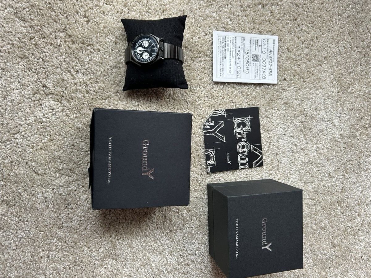 Ground Y Citizen x Ground Y tsuno chronograph Size ONE SIZE - 5 Thumbnail
