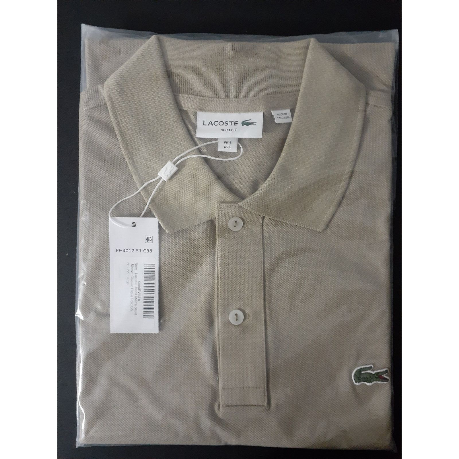 Lacoste Lacoste Men's Short Sleeve Classic Pique Polo Shirt Lion L Size US L / EU 52-54 / 3 - 2 Thumbnail
