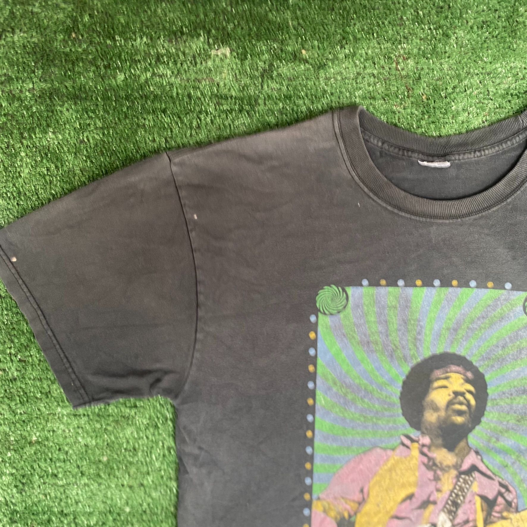 Band Tees Vintage Y2K Jimi Hendrix Shirt Faded Hippie Rock Band Tee Size US L / EU 52-54 / 3 - 2 Thumbnail