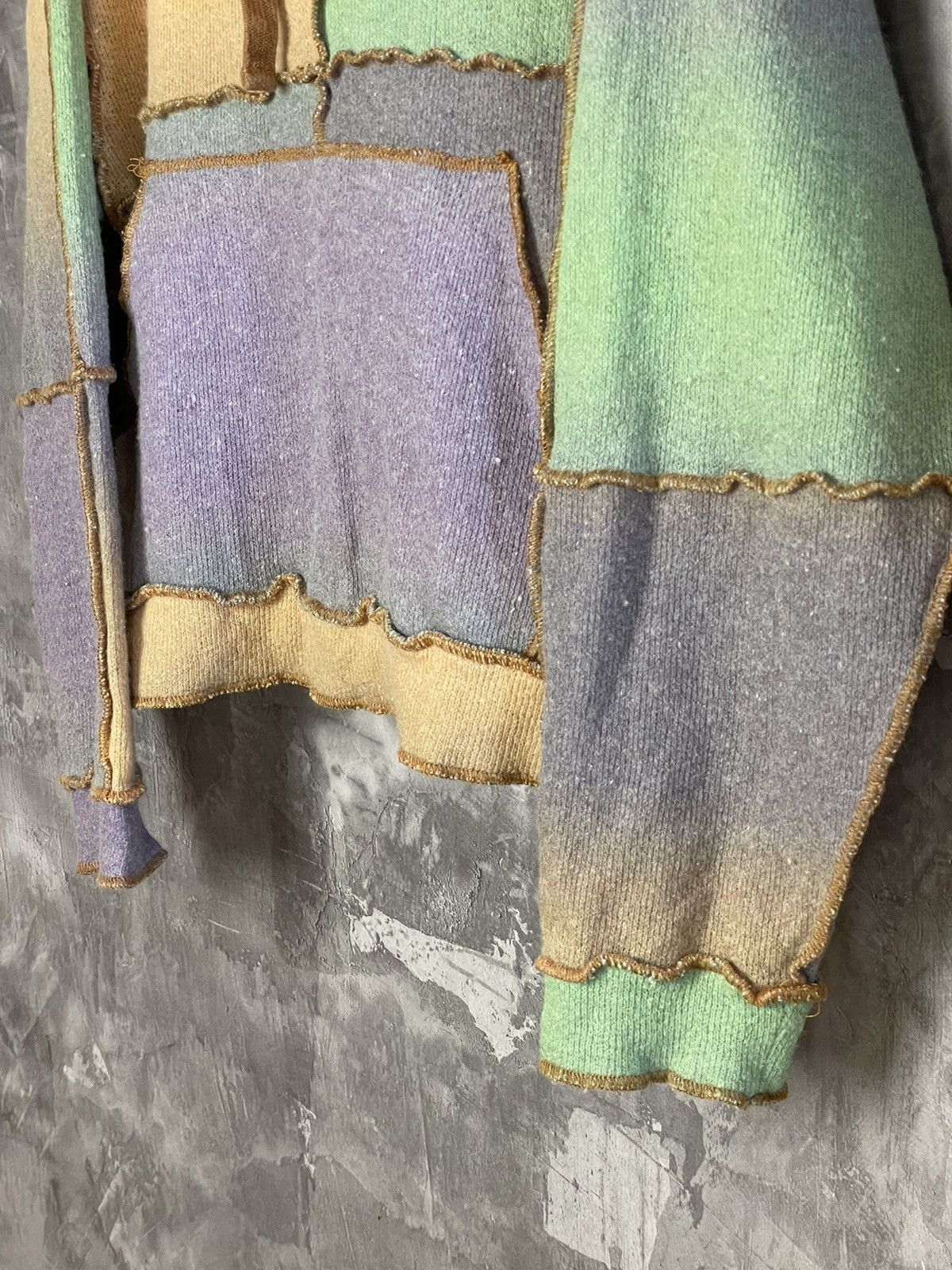 Jaded London Jaded London Patchwork Colorful Hoodie Y2k Style Size XS / US 0-2 / IT 36-38 - 8 Thumbnail