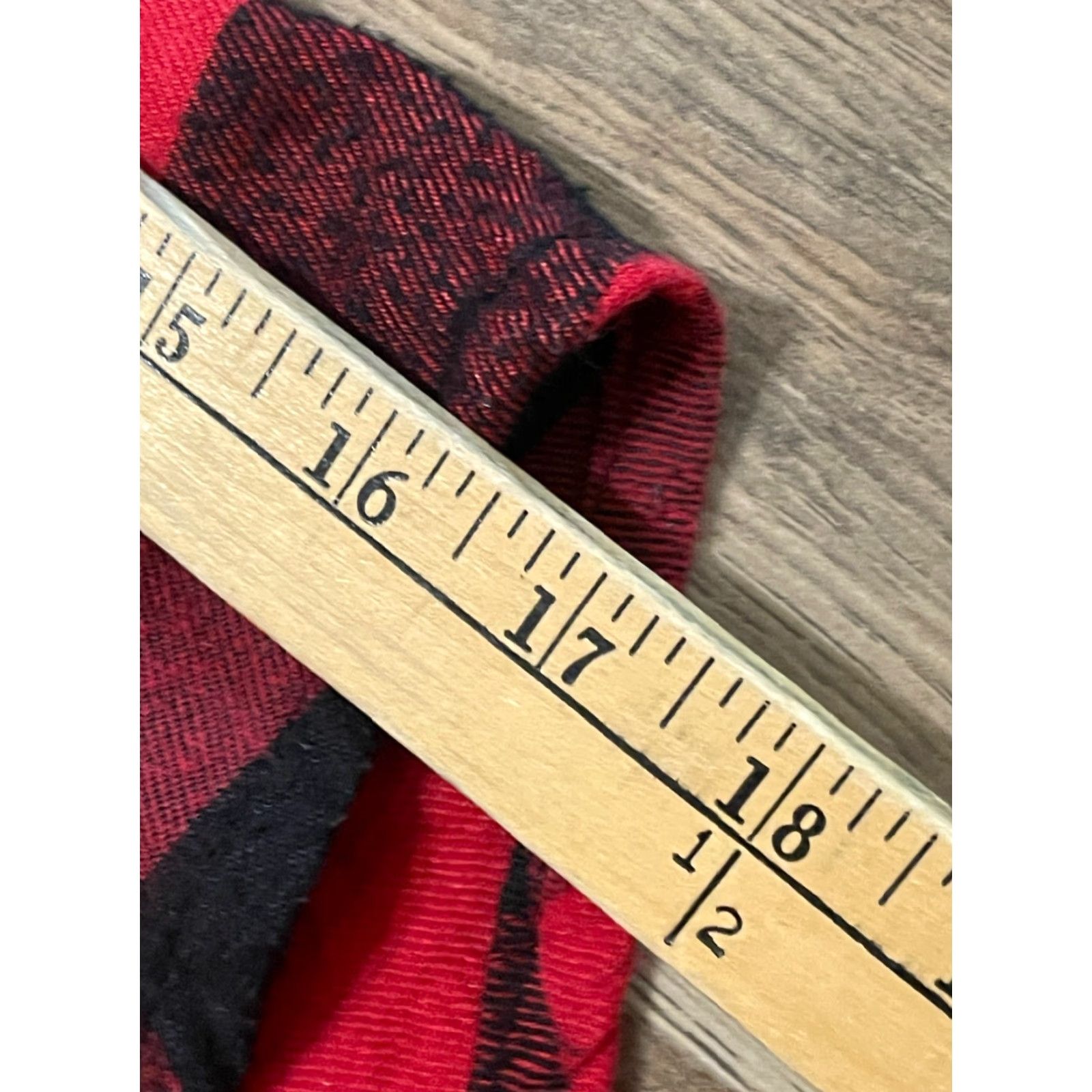 Vintage Canyon Shirt Men's 2X Tall Red Plaid Button Up Long Sleeve Shirt Casual Fall Spring Summer Mens Size US XXL / EU 58 / 5 - 7 Thumbnail