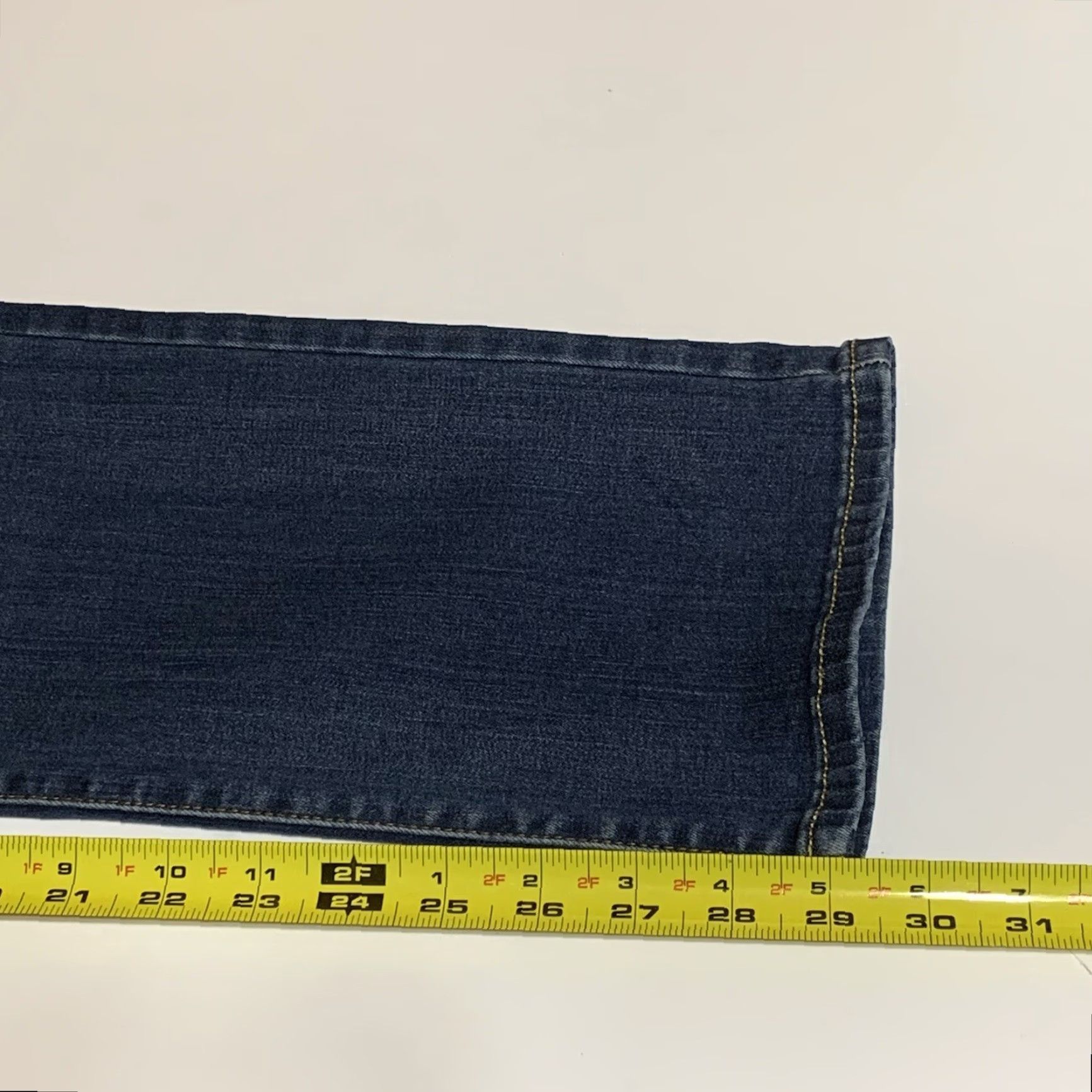 American Eagle Outfitters VINTAGE American Eagle Original Straight Jeans Mens 28x29 Blue Denim Cotton Blend Fade Lines Whiskers Pockets Size US 28 / EU 44 - 6 Thumbnail