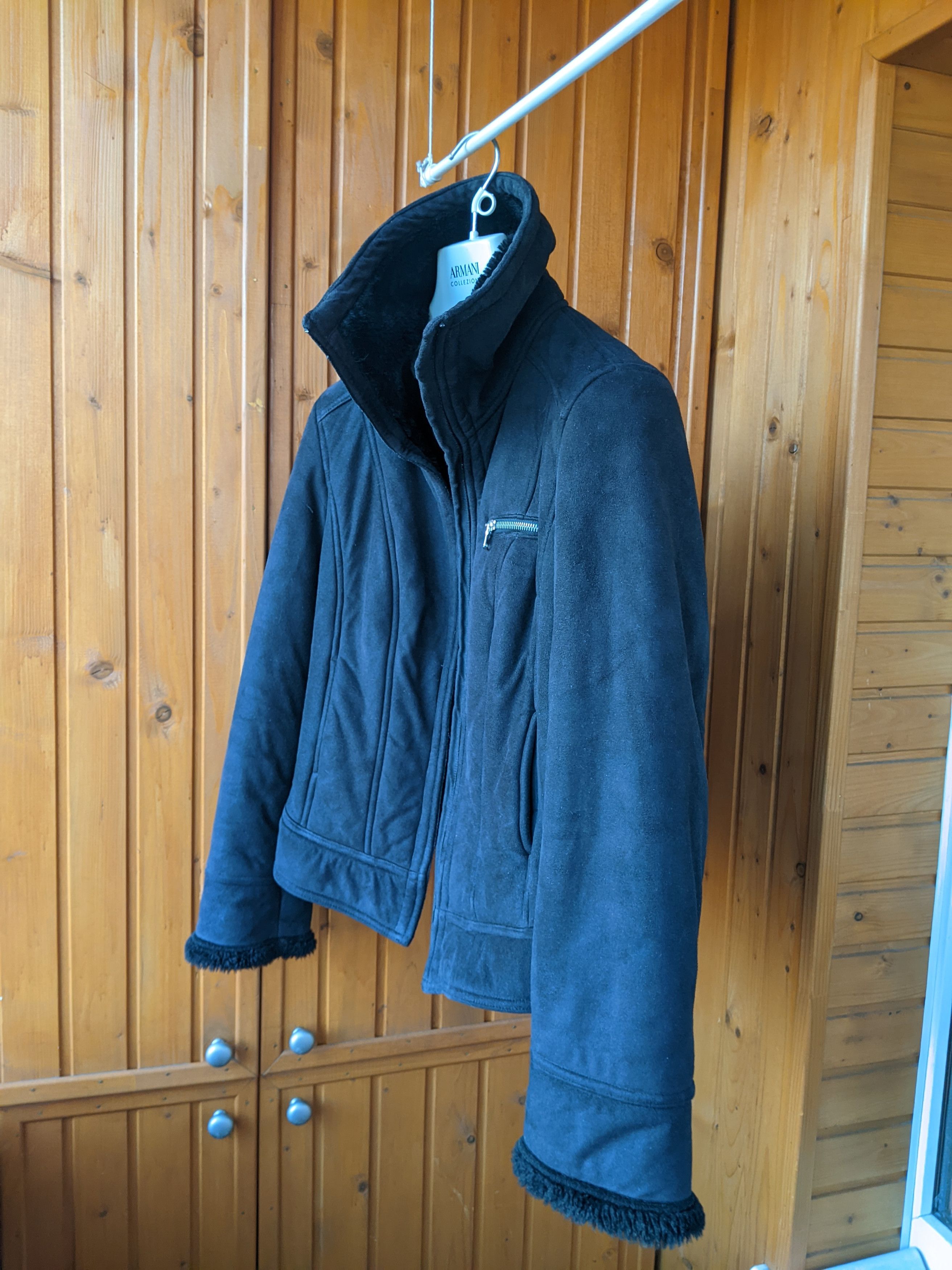 Sisley Sisley Sherpa Faux Fur Chinchilla Jacket Vintage Prada Guess Size M / US 6-8 / IT 42-44 - 8 Thumbnail